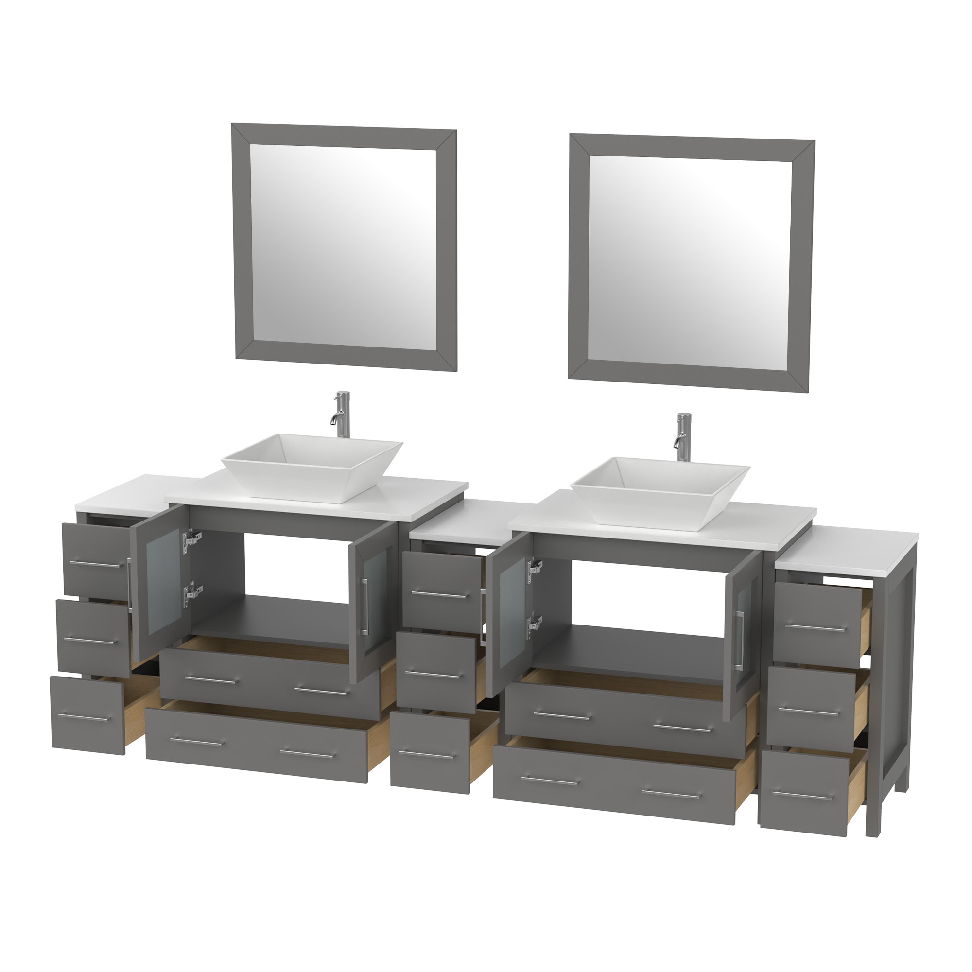 Vanity Art VA3130-96G Bath-Vanity-Combo - View #6