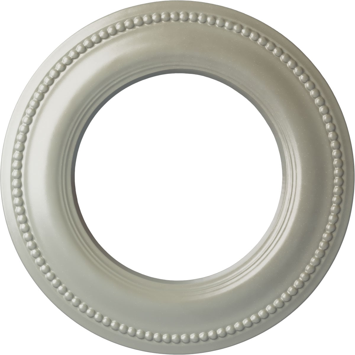Ekena Millwork CM13BRFCS Bradford Classic 13-in W x 13-in L Painted Flash Copper Polyurethane Whole Ceiling Medallion