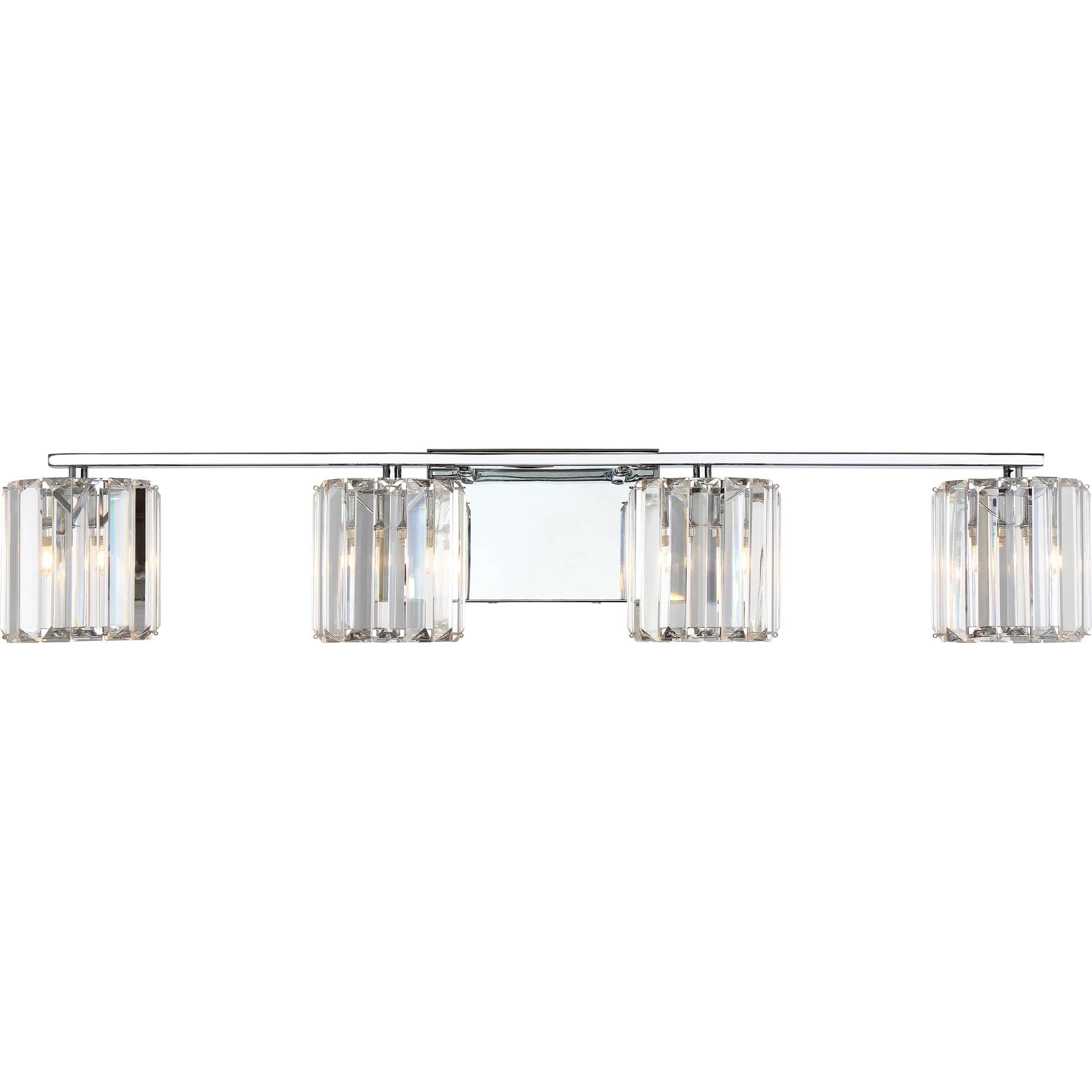 Quoizel PCDV8604C Divine 31.5-in 4 -Light Polished Chrome Modern/contemporary Vanity light