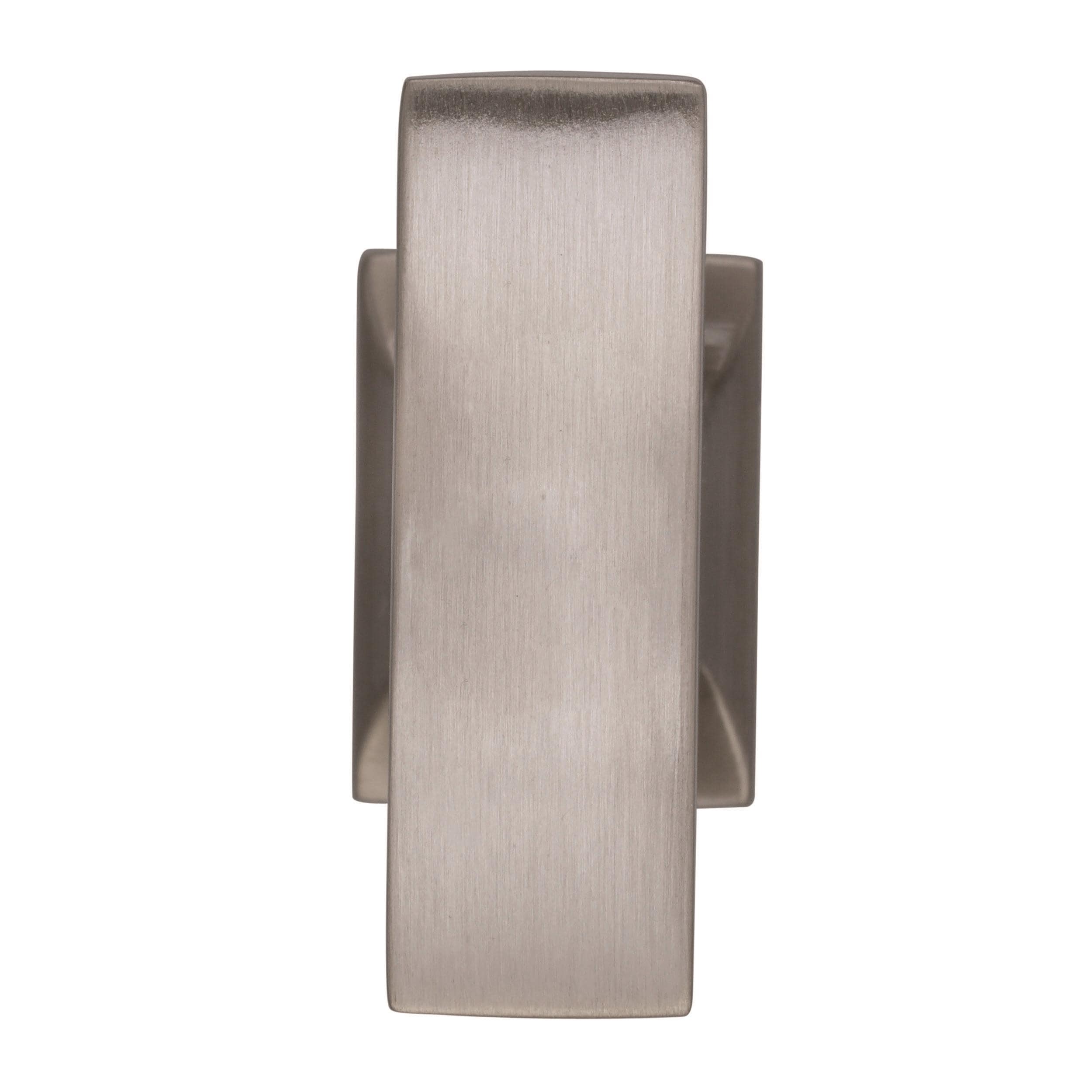 Brushed Nickel T-Handle Cabinet Knob with Mounting Hardware