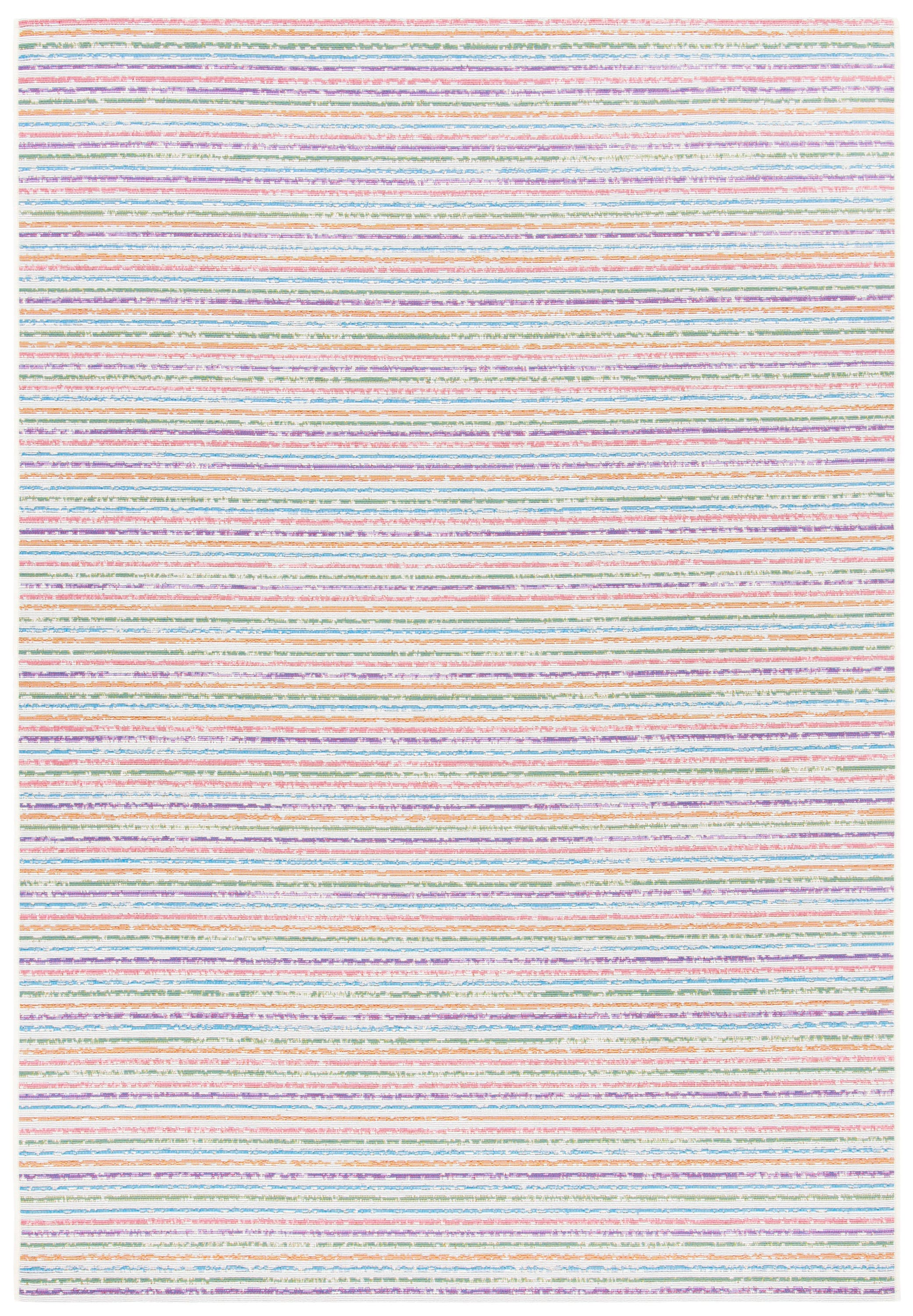 Ivory Bliss Easy-Care Synthetic 8' x 10' Reversible Area Rug