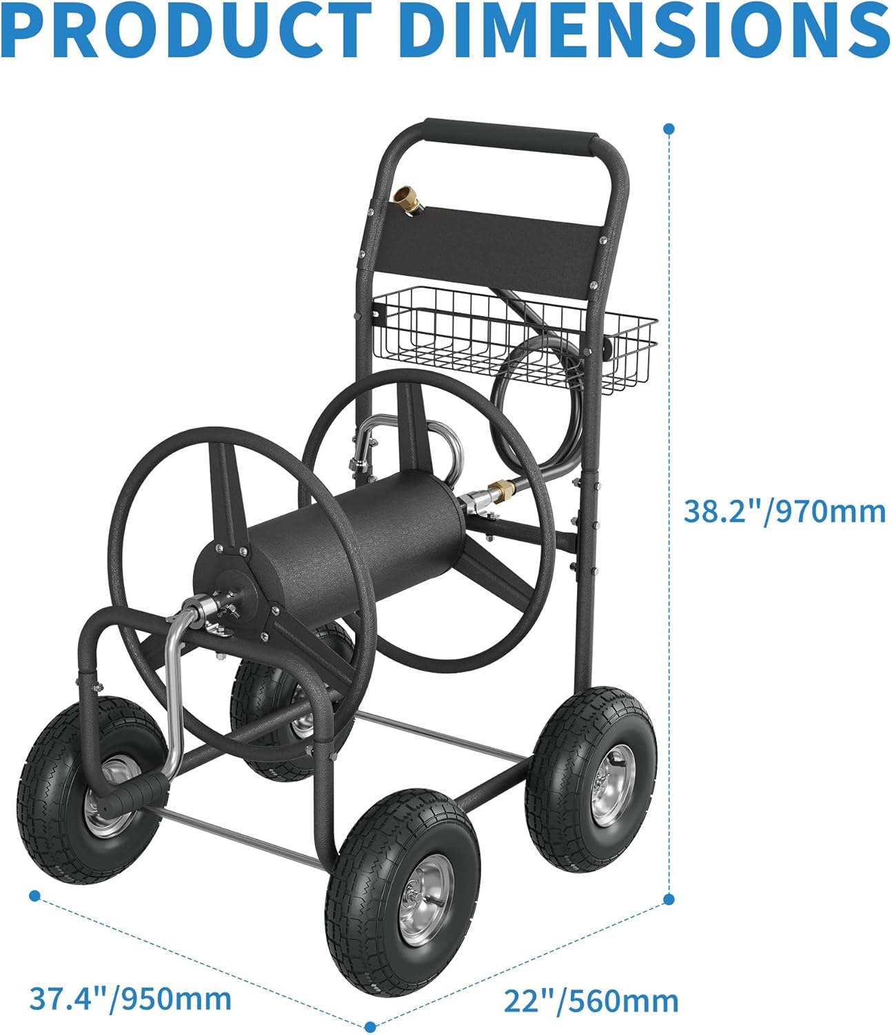 GAOMON LSPPJOK-DJS29LZU1E Yard-Carts - View #2