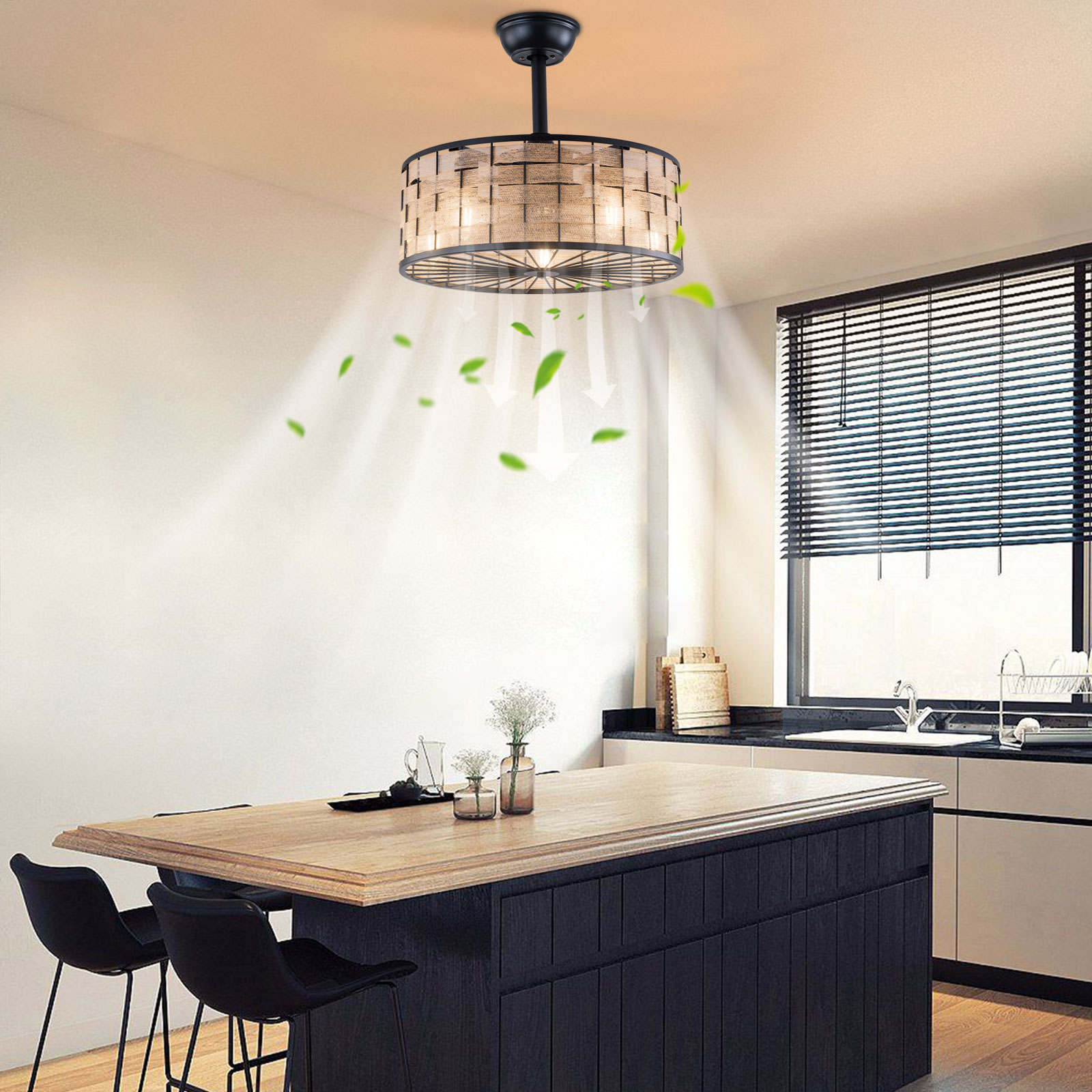 Oukaning HG-HCXLST-6124-US Ceiling-Fans - View #12
