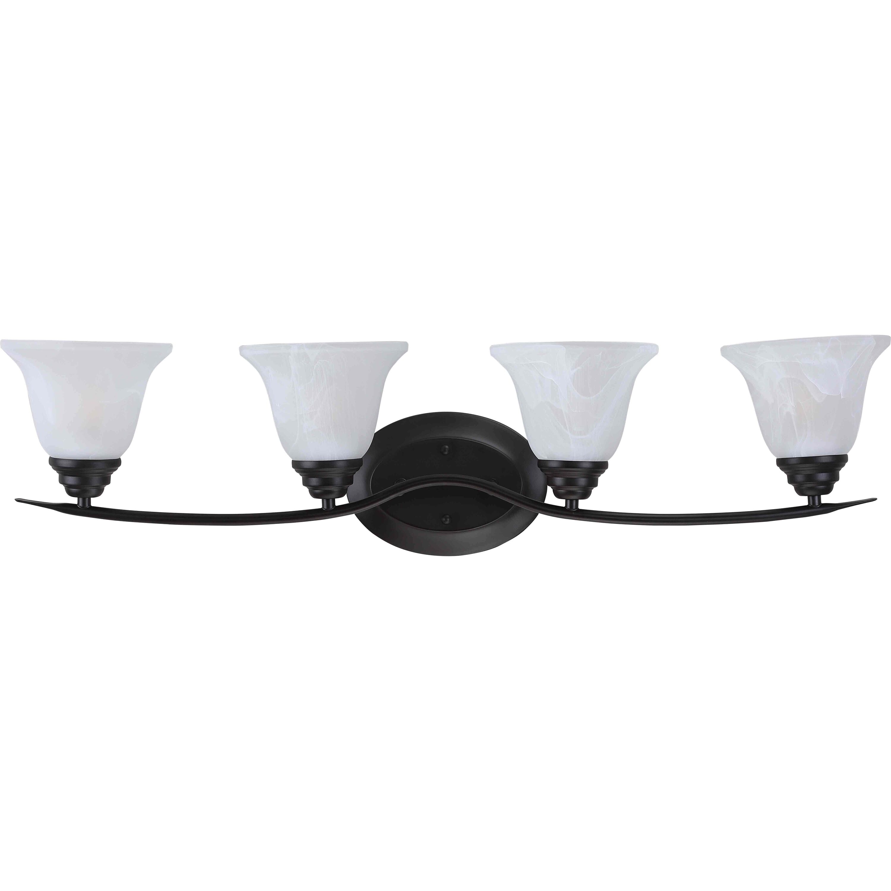 Volume Lighting V5234-79 Trinidad 33.25-in 4 -Light Antique Bronze Transitional Vanity light