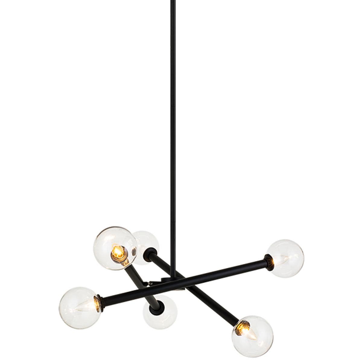 Matteo 2444295 Lighting C64606BKCL Matchstix Pendant Black