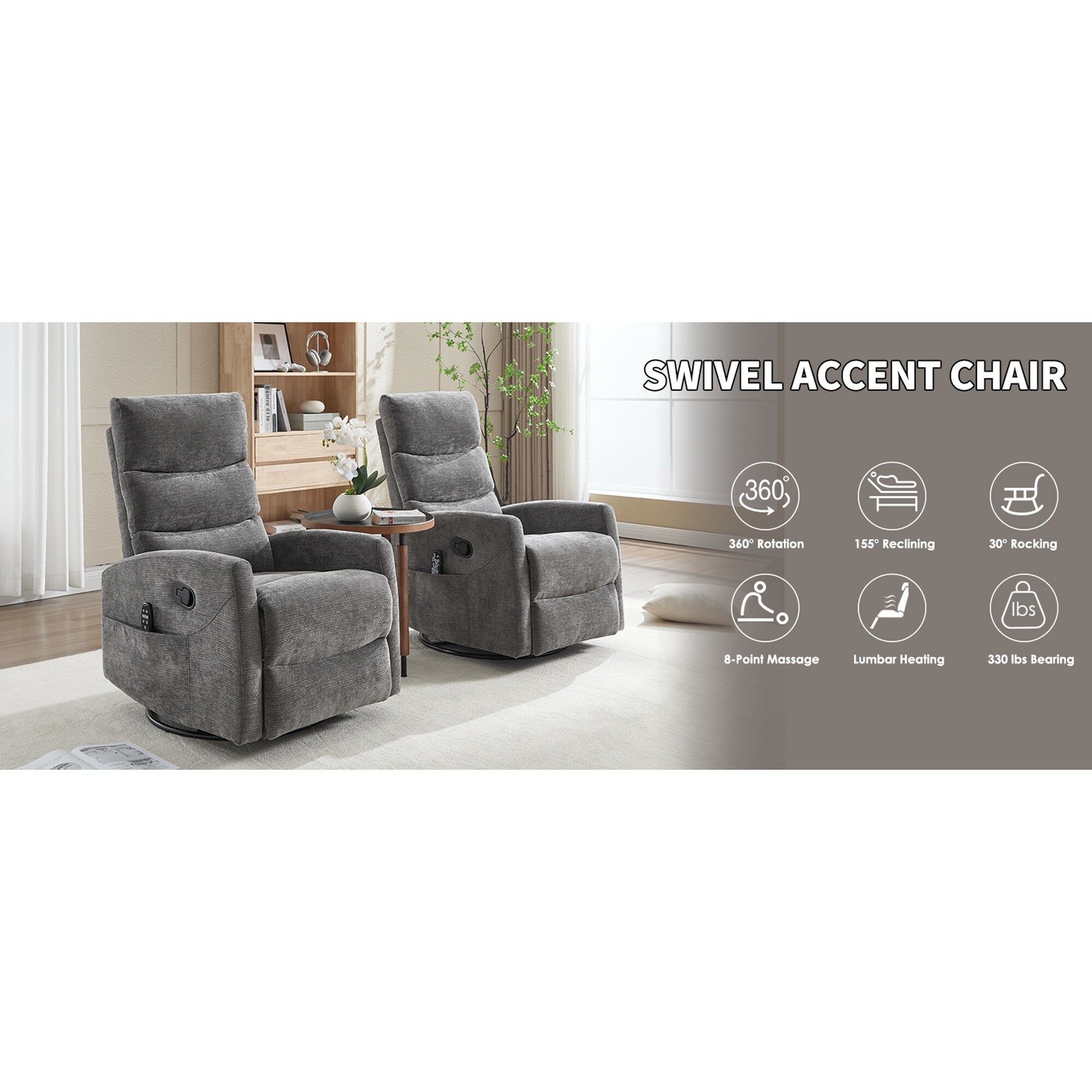 HyperDrop Cart ZW-W3224P322251 recliners - View #2