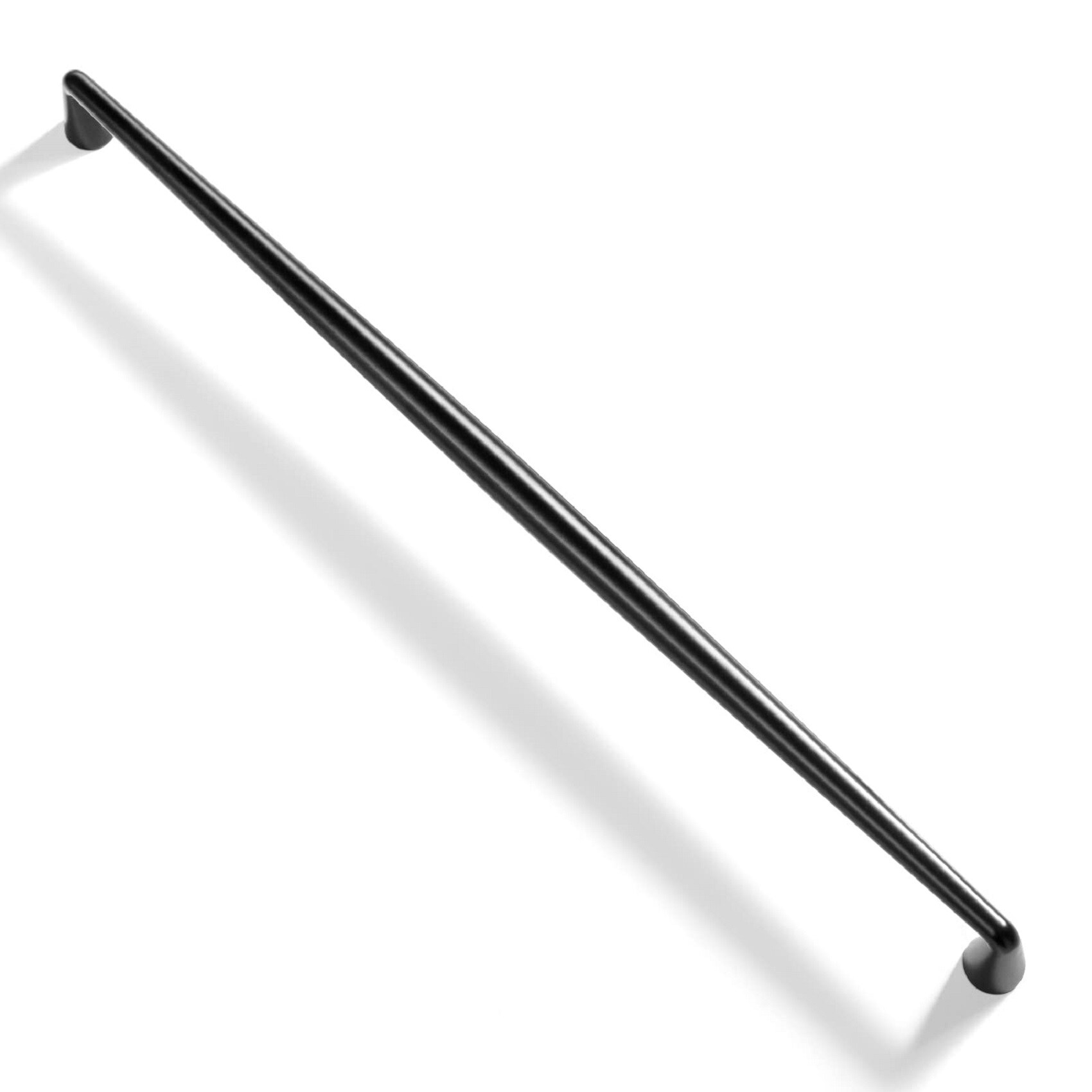 Miaokesen 6180B-256 10-1/16-in , 256mm Center to Center Matte Black Novelty Handle 6 -Pack