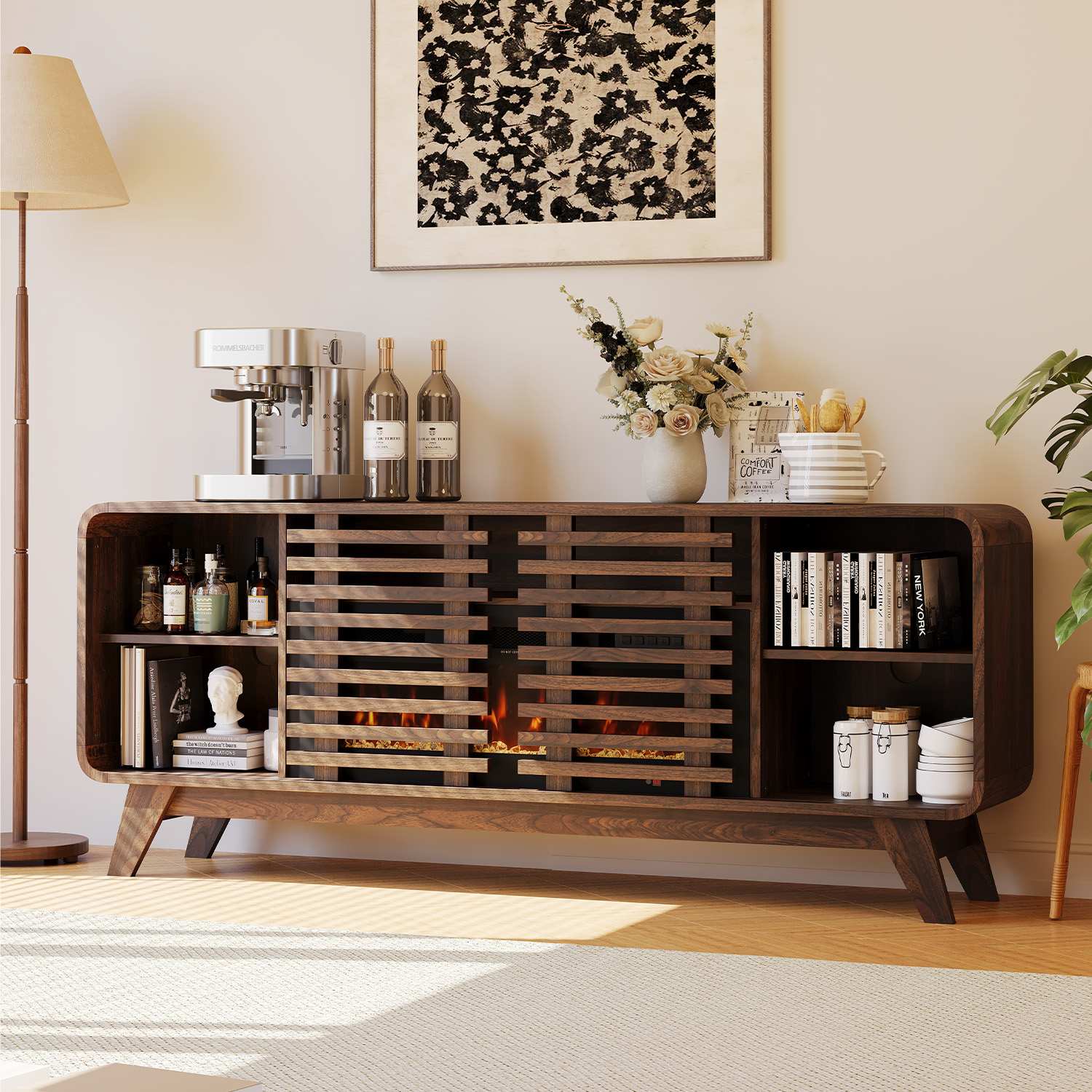 Sunmthink ST-424707BR Electric-Fireplaces - View #2