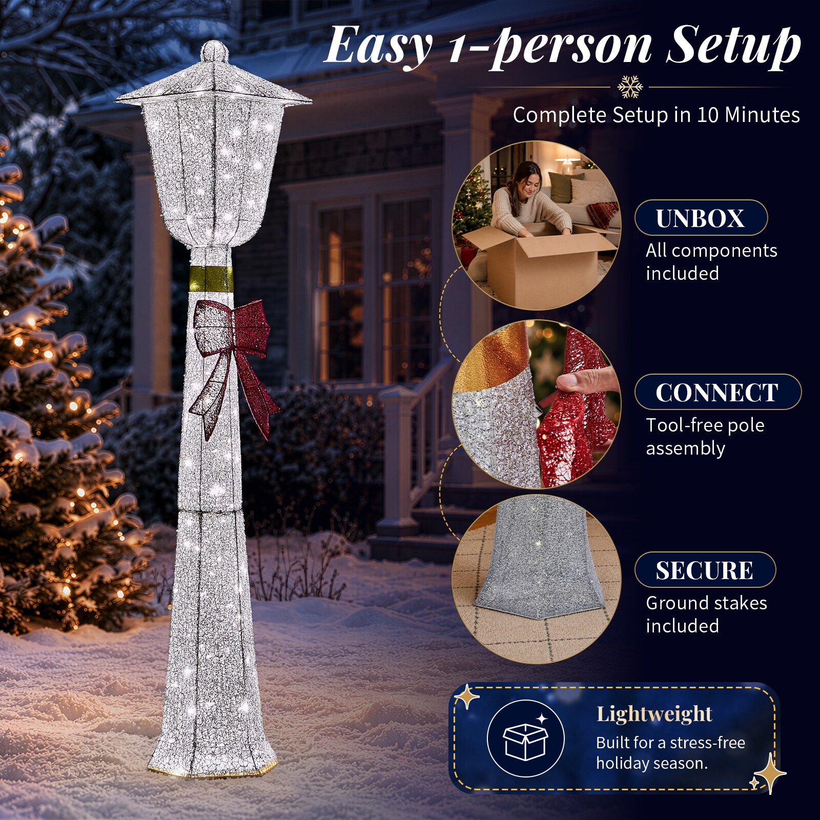 Winado LWH1G61001025 Outdoor-Christmas-Decor - View #2