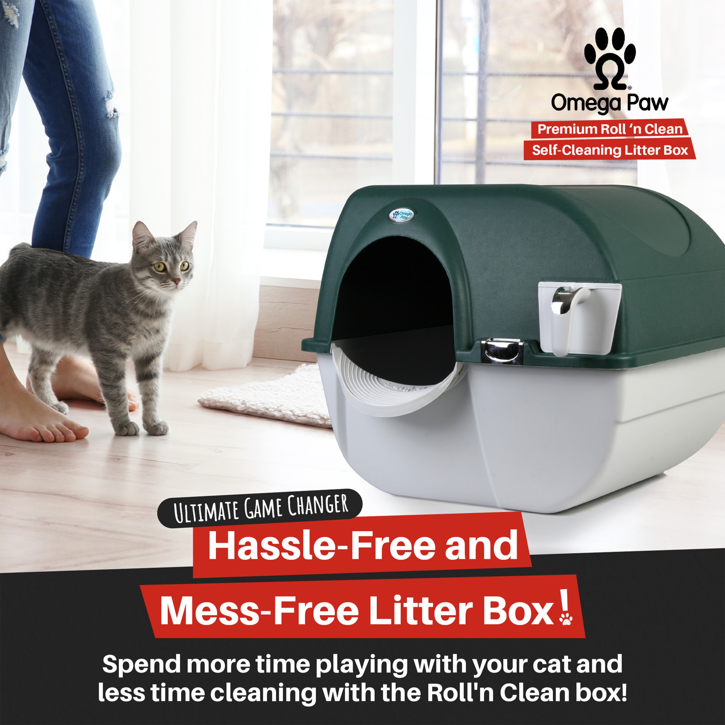 Omega Paw 175091 Cat-Litter-Box - View #8