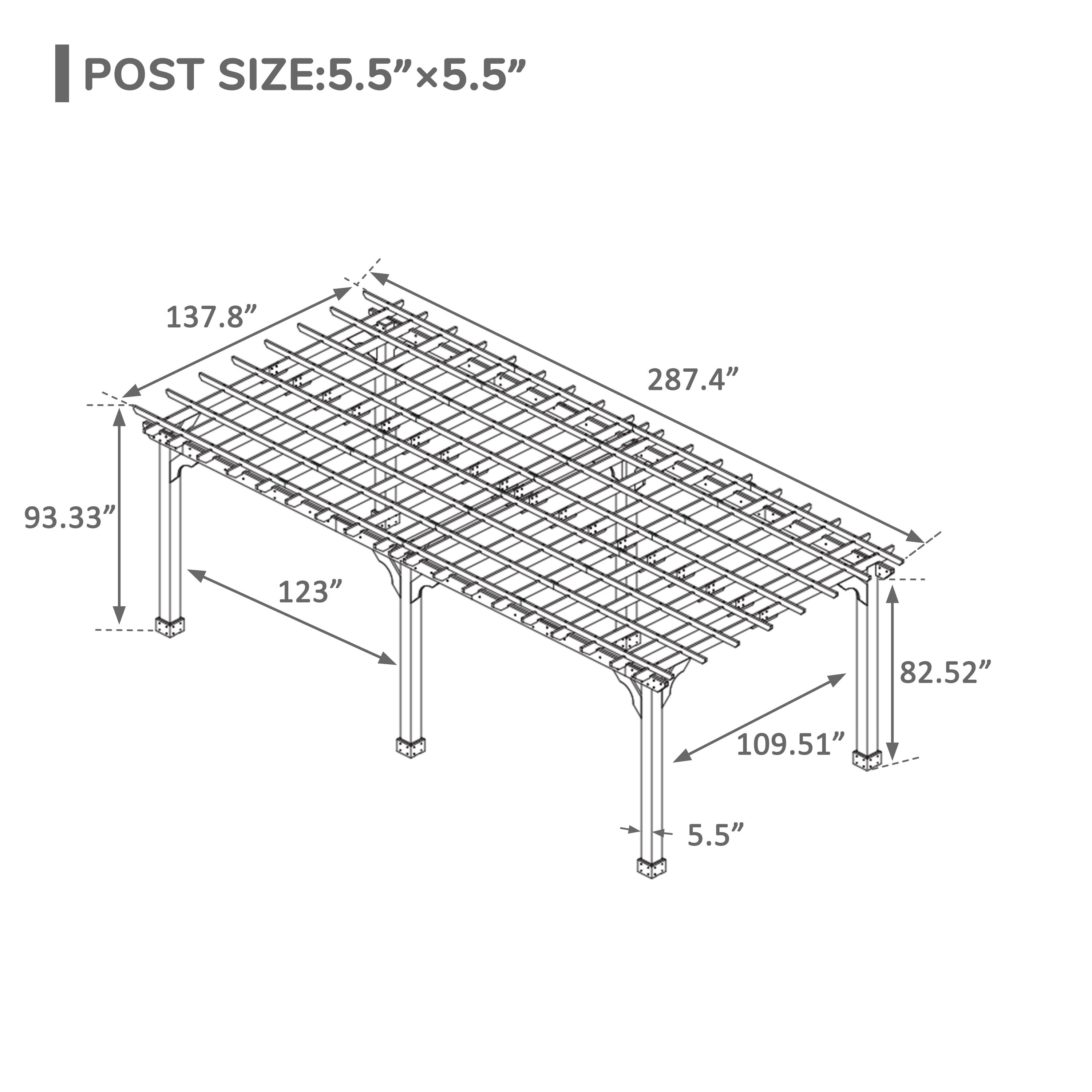 VEIKOUS PG0202-1220 Pergolas-2 - View #3