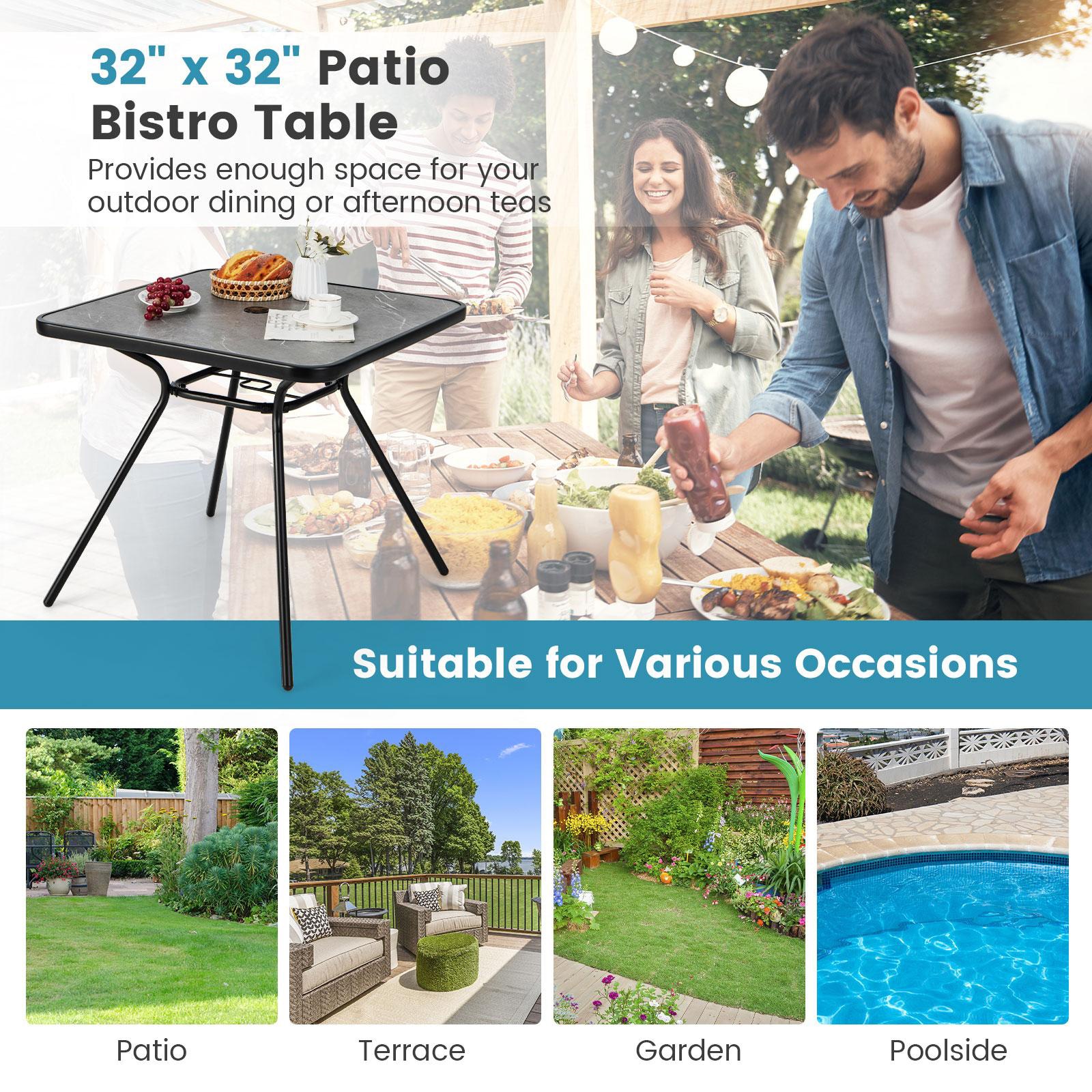 Costway NP11155GR Patio-Tables - View #6