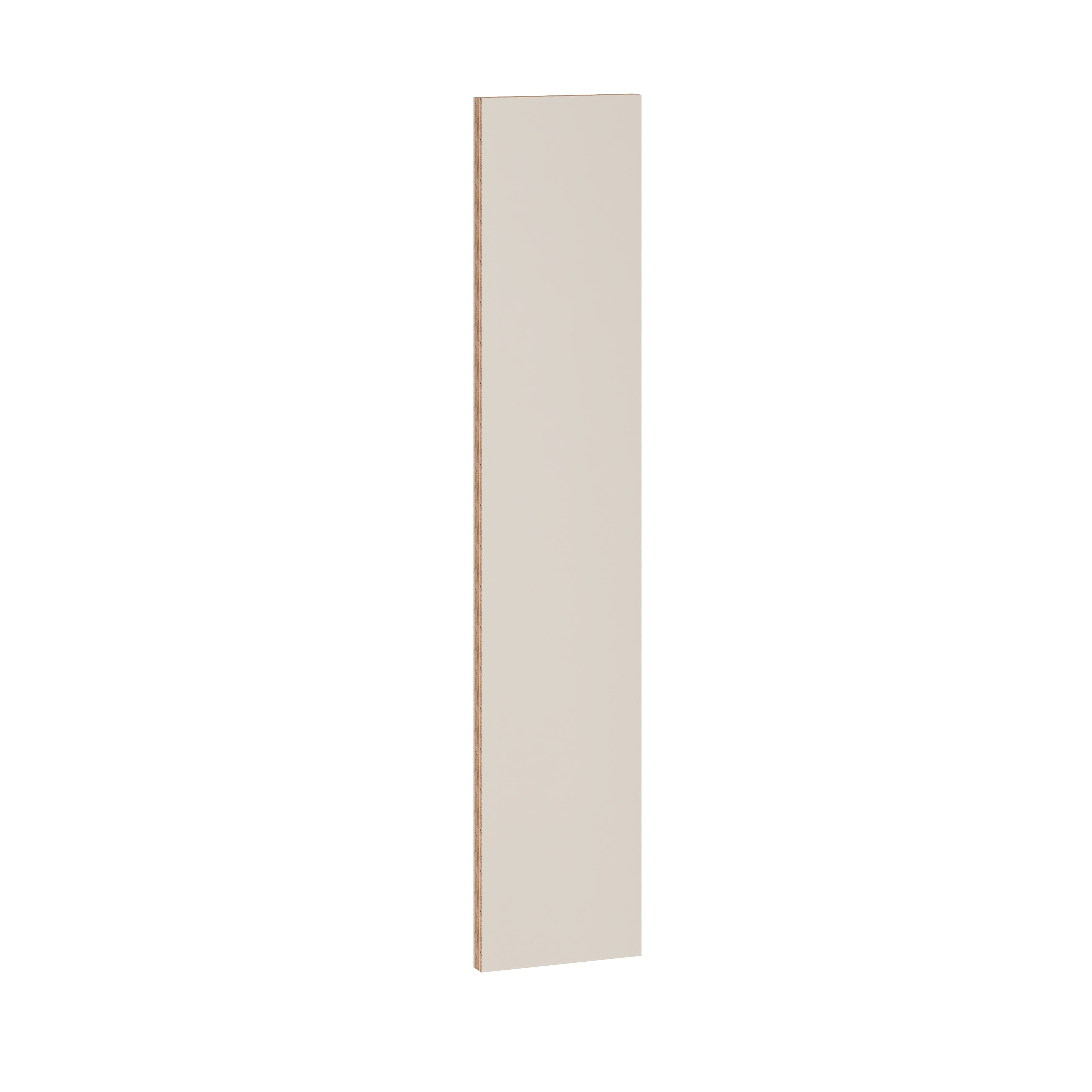 Diamond Express - Cabinet Fill Strip 6-in W x 30-in H x 0.75-in D Cloud Gray Painted