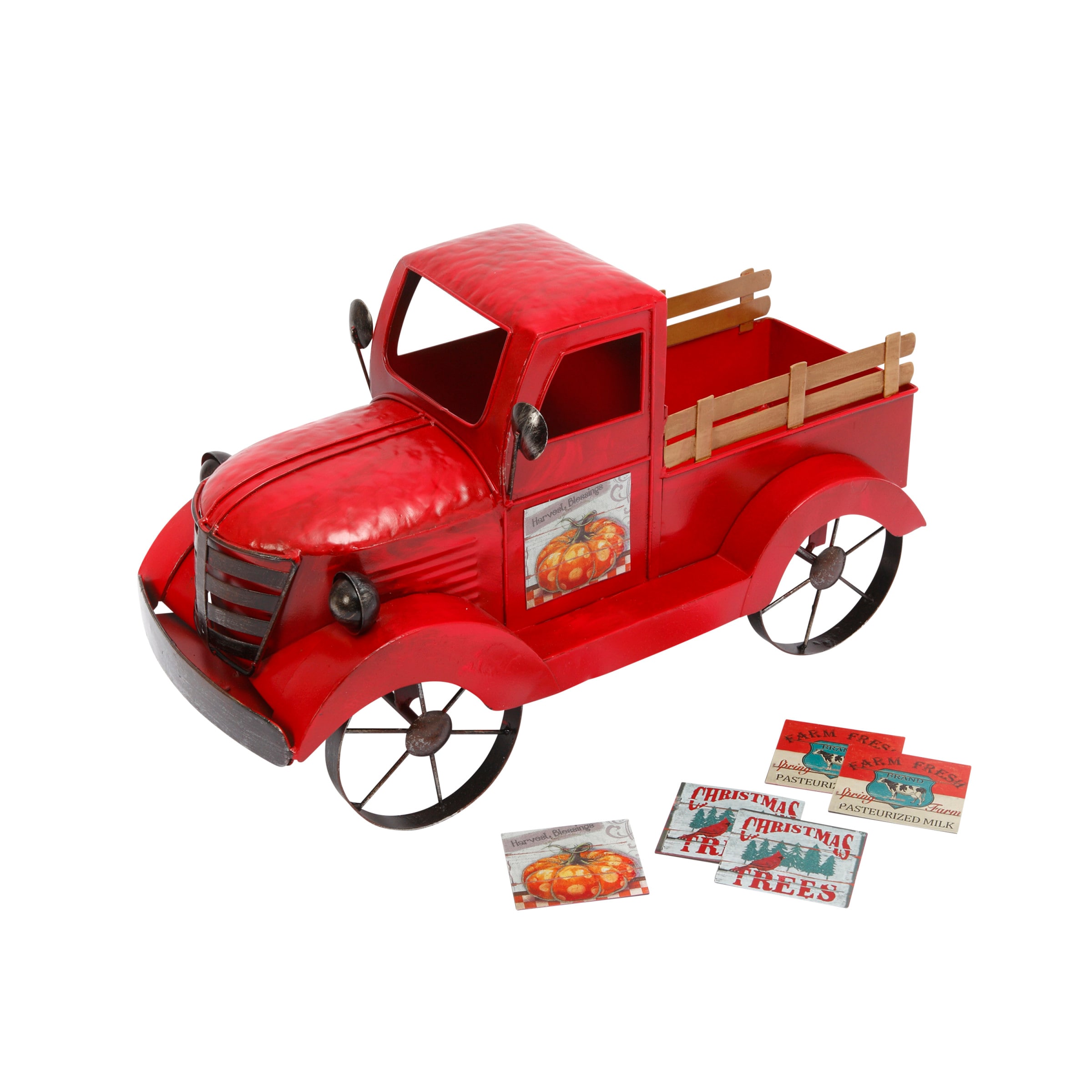 Gerson International 1063 In Truck Christmas Decor In The Christmas