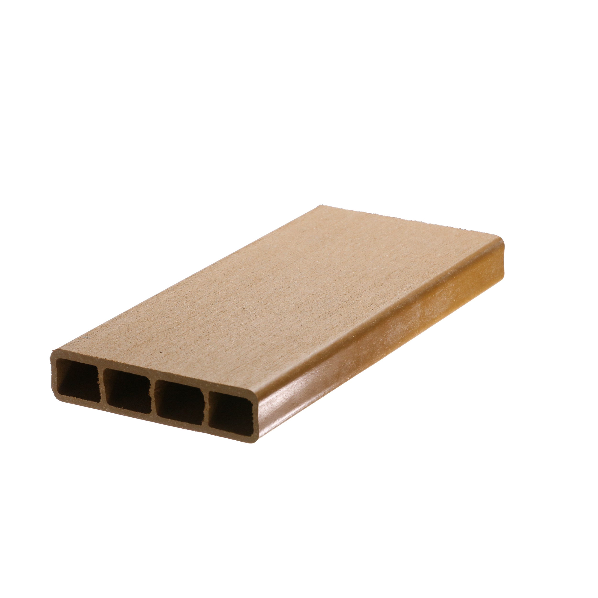 DuxxBak Composite Decking DX-ID-192C-S4S I.Dekk 1-in x 6-in x 16-ft Cedar Square Composite Deck board