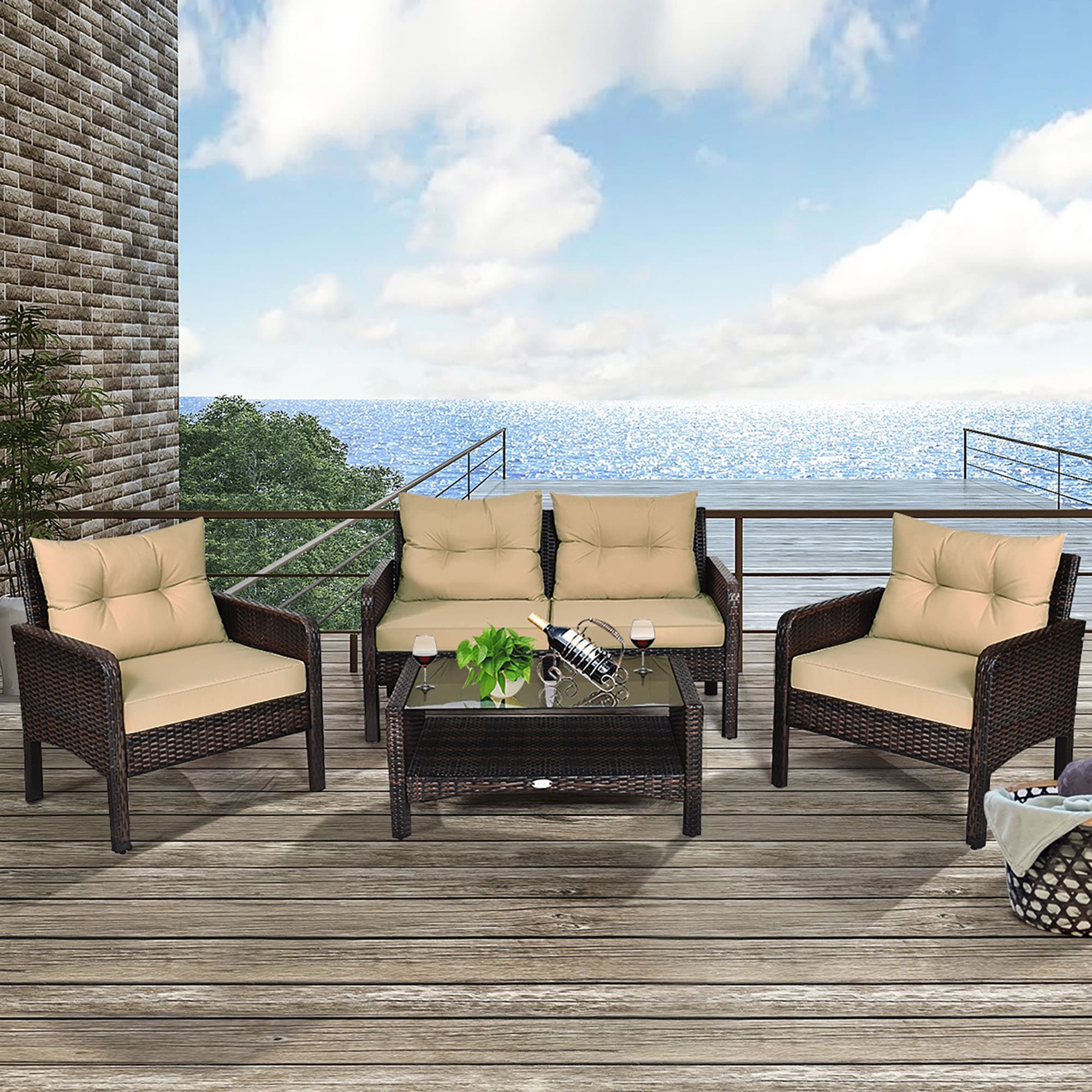 CASAINC CEW-012BLDB13X2 Patio-Conversation-Sets - View #2