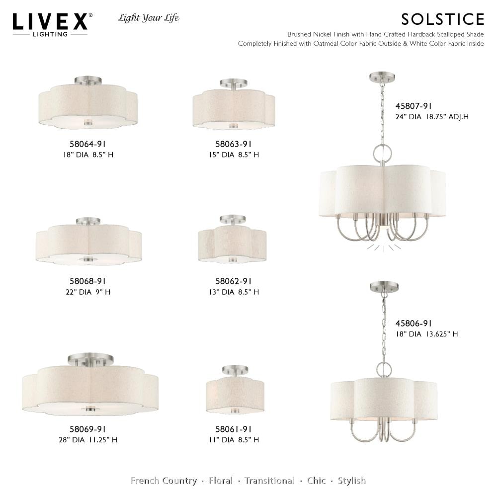 Livex Lighting 58068-91 flushmounts - View #7
