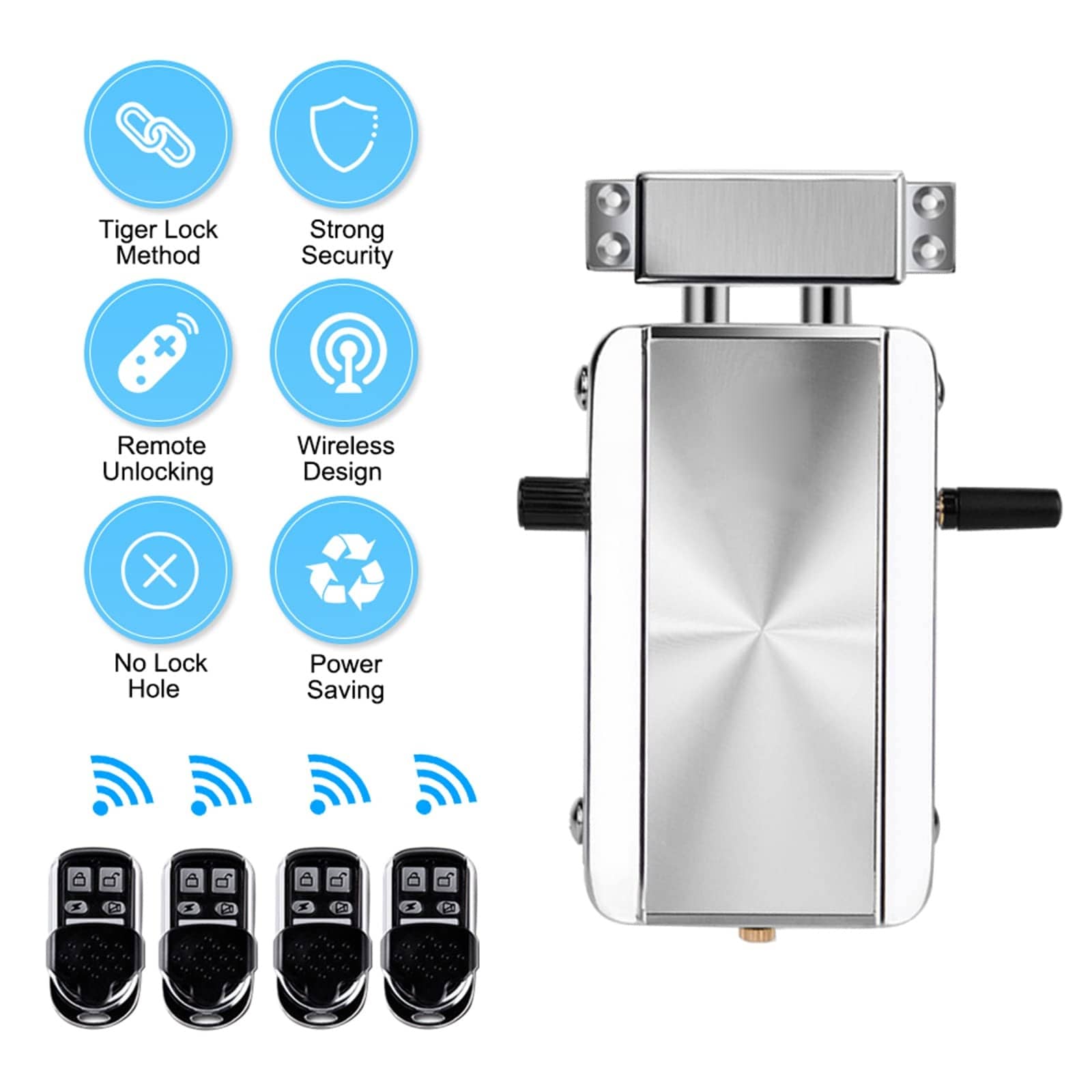 Adrinfly LAD0509M44 Electronic-Door-Locks - View #2
