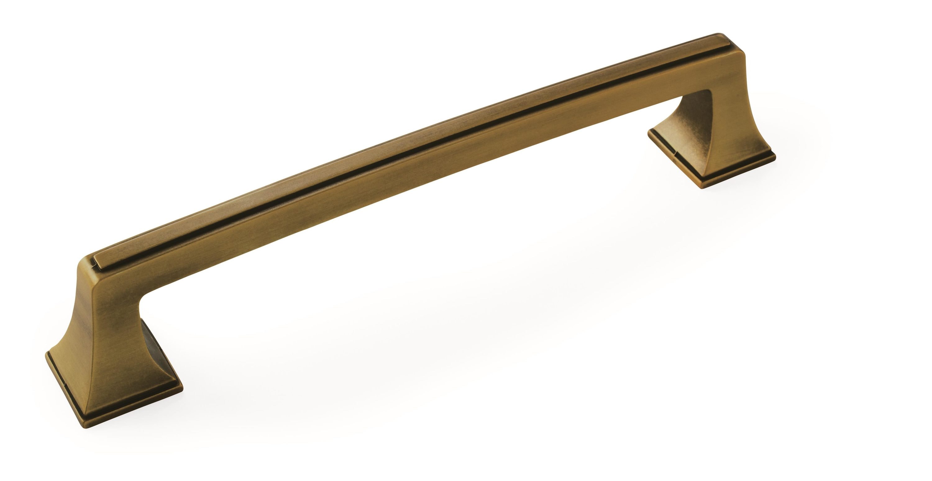 Gilded Bronze 8'' Appliance Pull with Mounting Hardware
