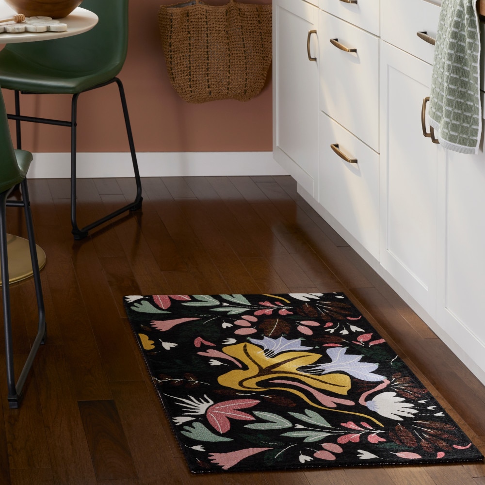  BirdRock Home Indoor Outdoor Floor Runner Rug - Non Slip Rubber  Backing - Floor Mat for Kitchen Hallway - Living Room, Porch, Bathroom or  Office Use - 24 x 60 Inches 