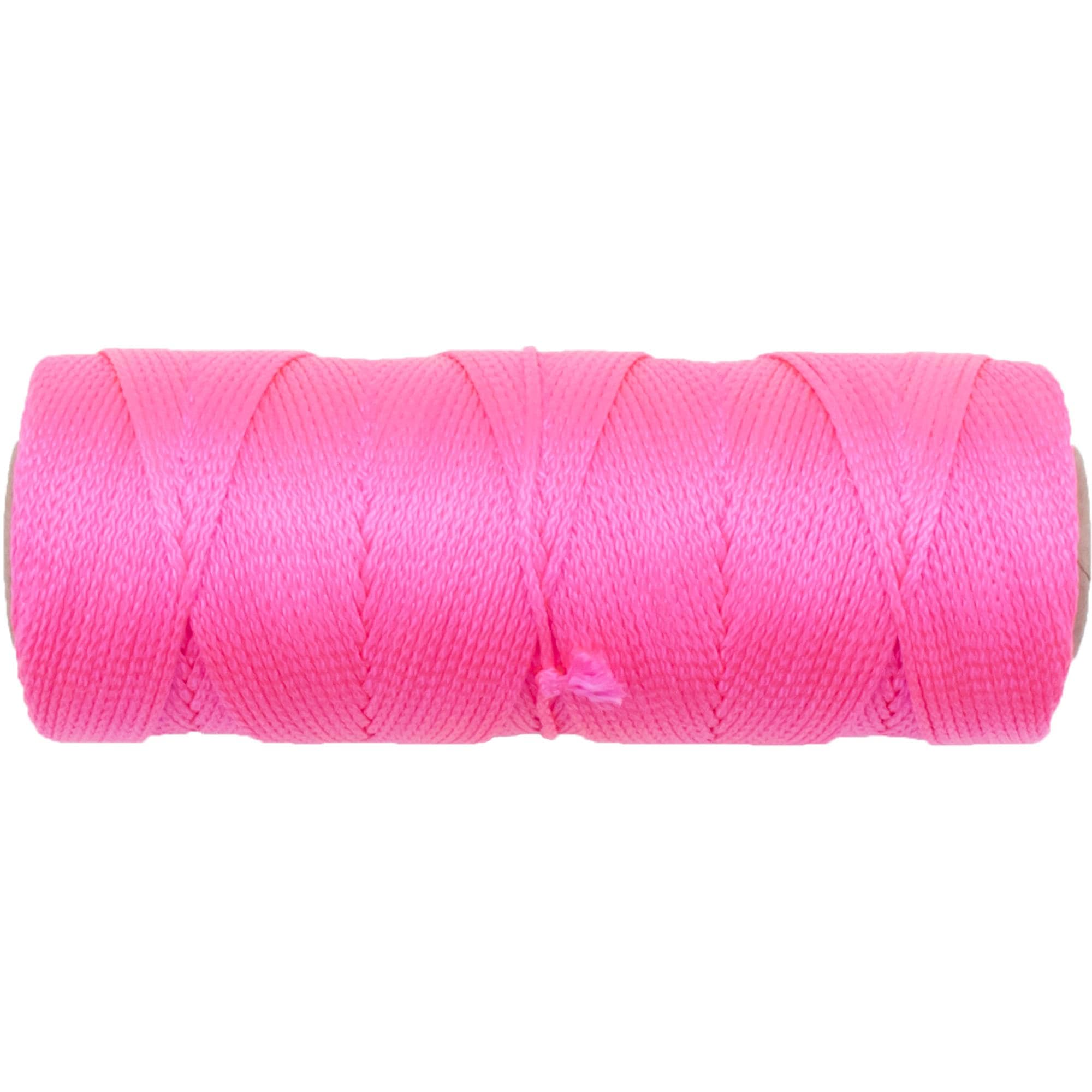 Marshalltown 500-ft Braided Fluorescent Pink Nylon Mason Line String in the  String & Twine department at