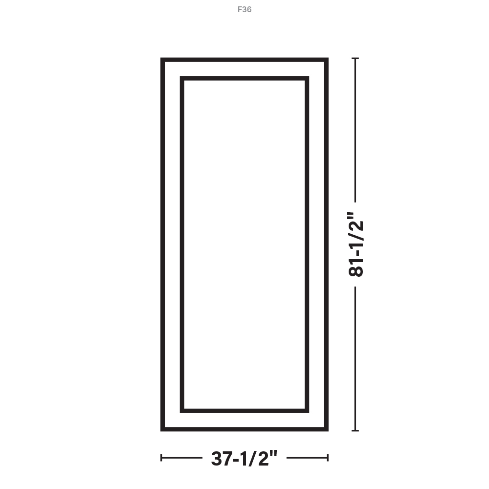 Greatview Doors FG528SGL36L-6 Entry-Doors - View #3