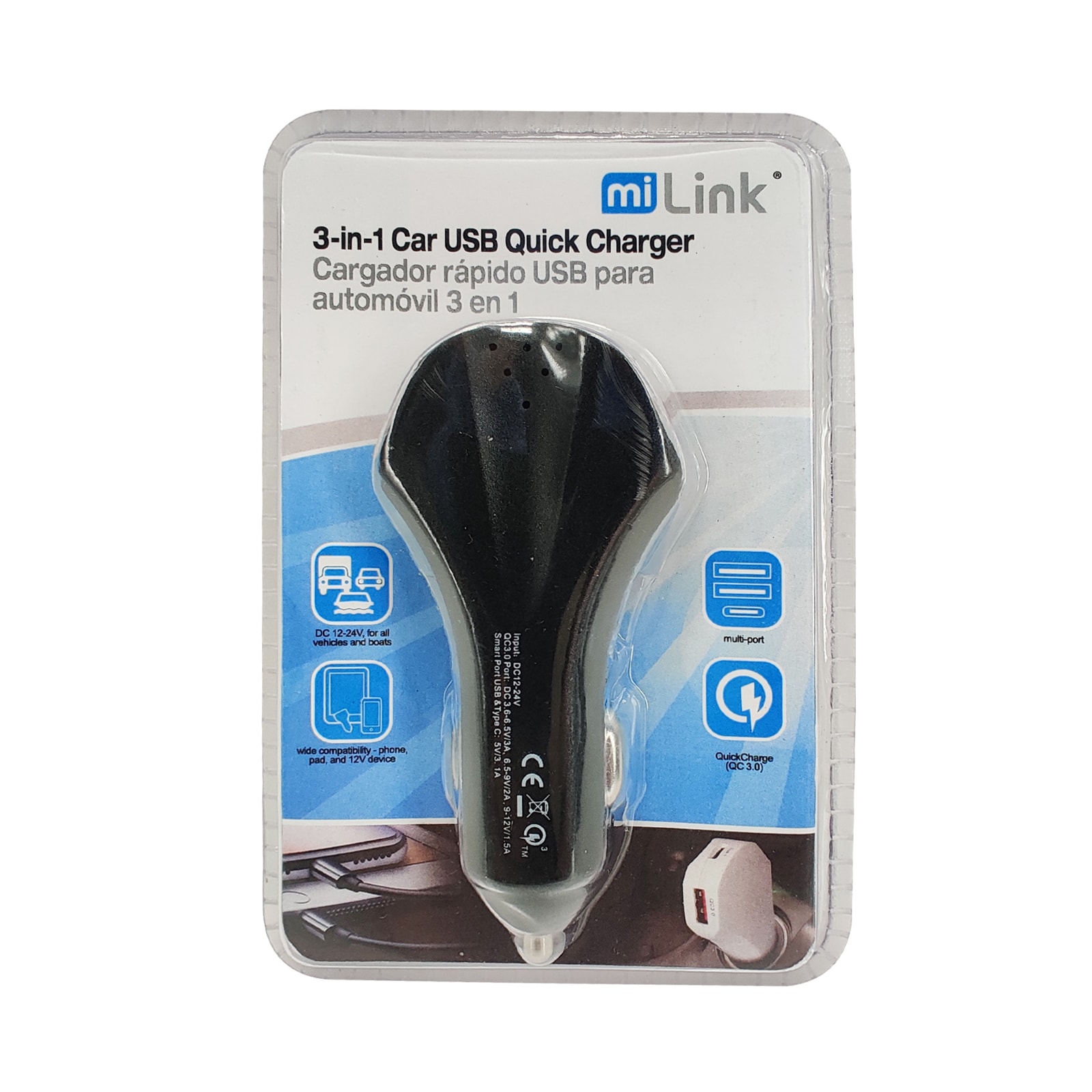 miLink CC3-J241 Mobile-Device-Chargers - View #6