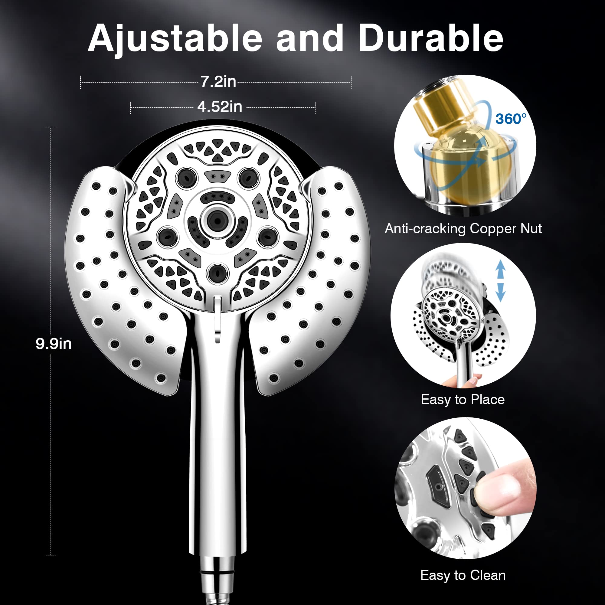 Lovav 5749848446216 Fixed-Showerhead - View #2