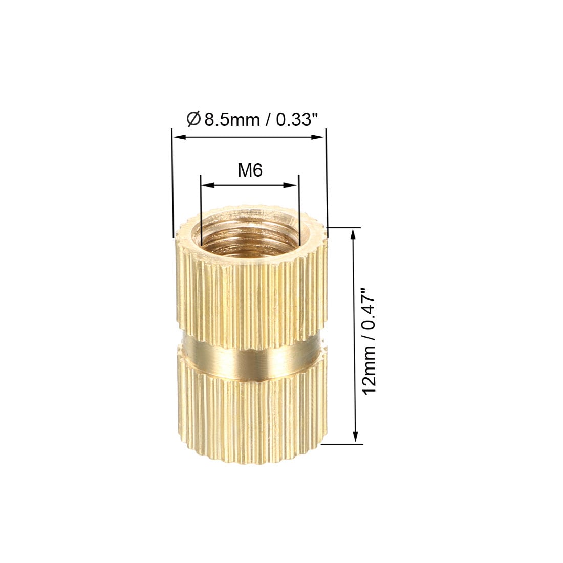 Unique Bargains S25072800UX9498 Metric-Cap-Nuts - Thumbnail View #2