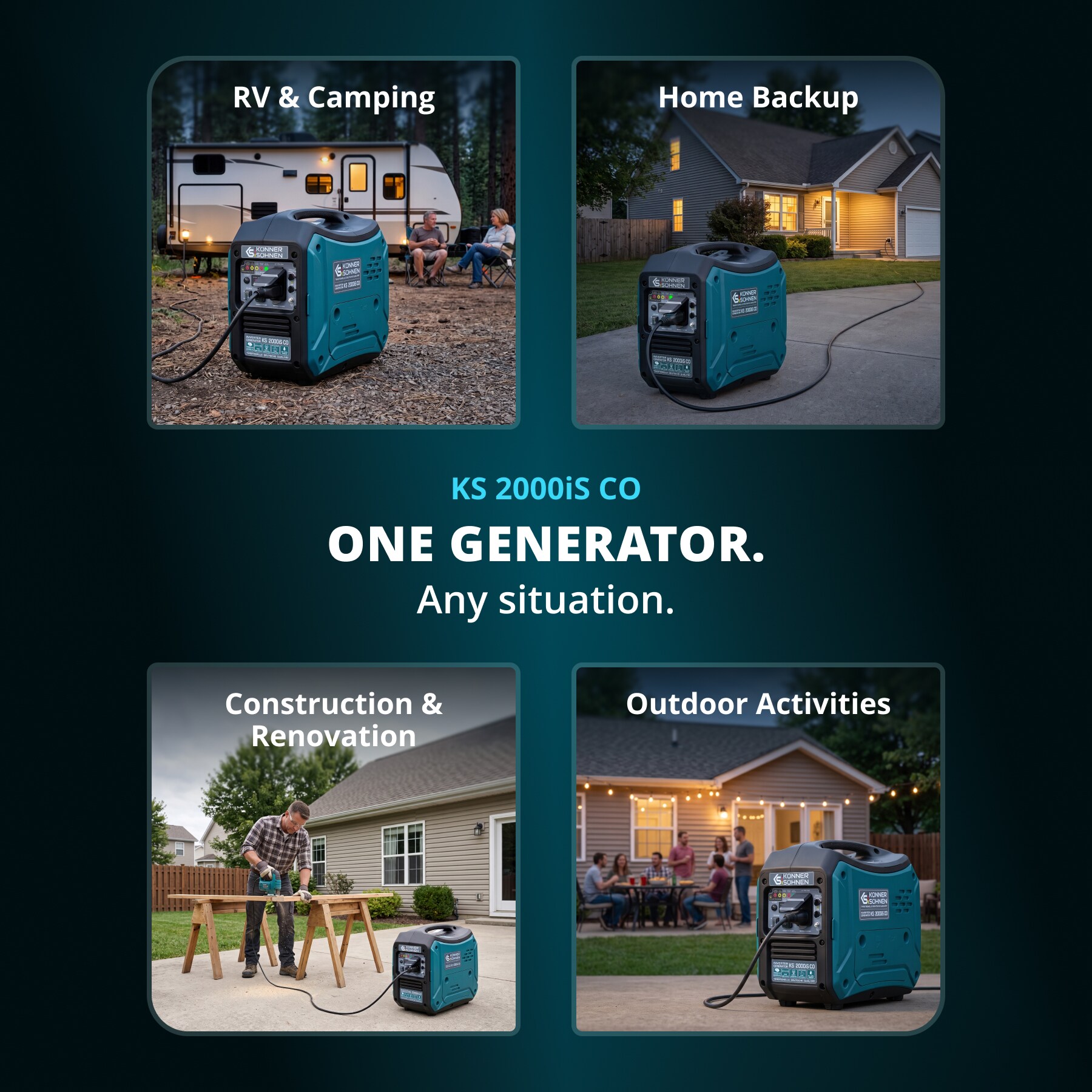 Konner & Sohnen 4260405366613 Inverter-Generators - View #3