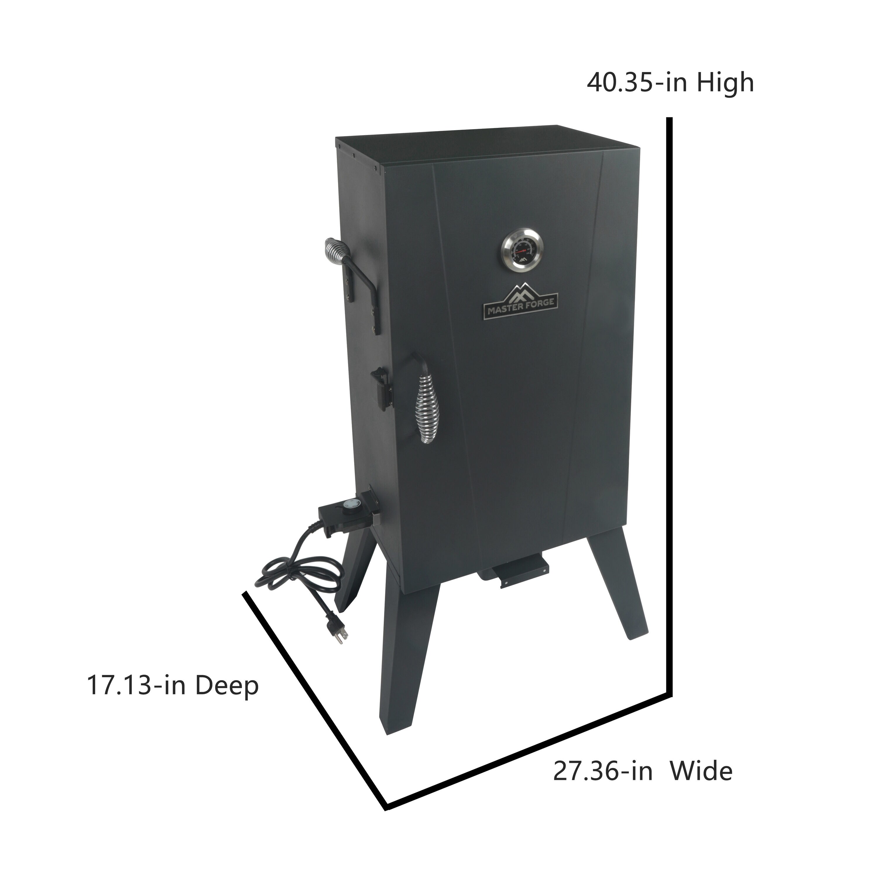 Master forge 2025 electric smoker