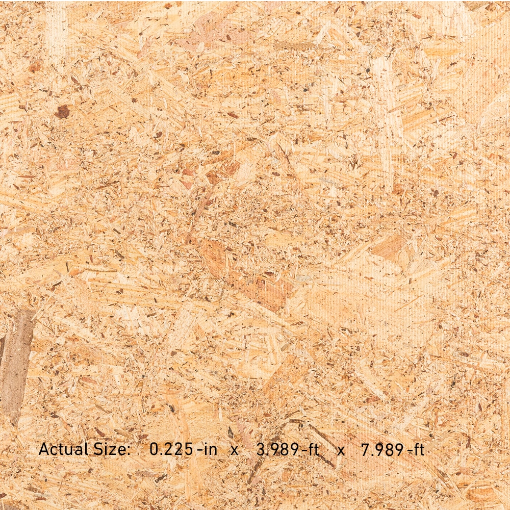 1/4in x 4ft x 8ft Utility OSB in the OSB department at