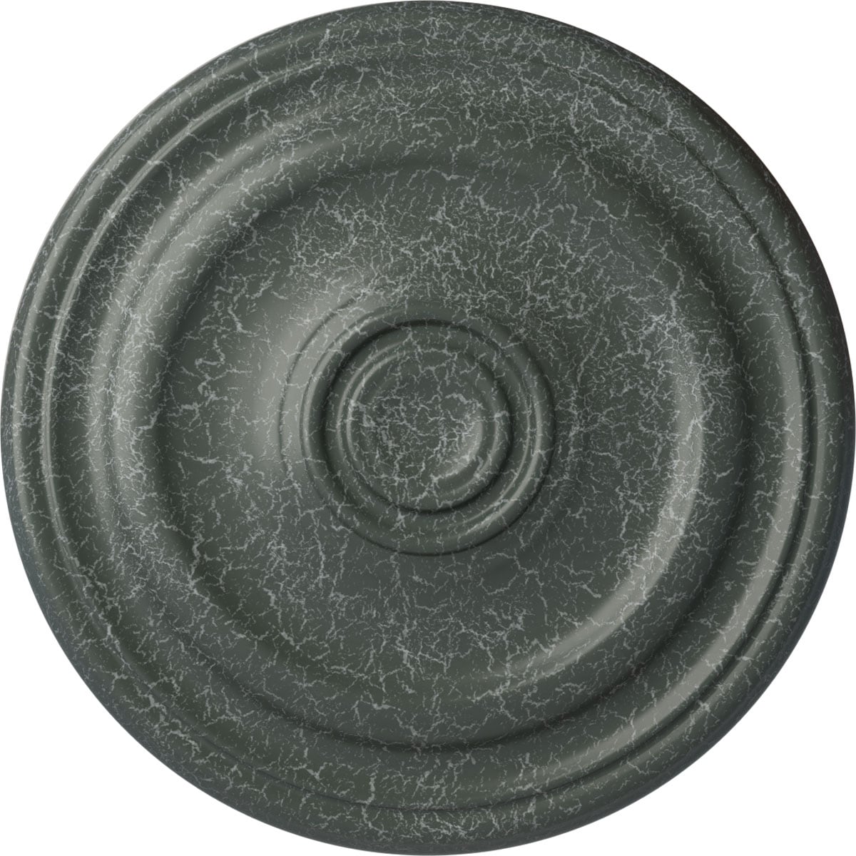 Ekena Millwork CM16KPAGC Kepler Traditional 15.875-in W x 15.875-in L Athenian Green Crackle Polyurethane Ceiling Medallion