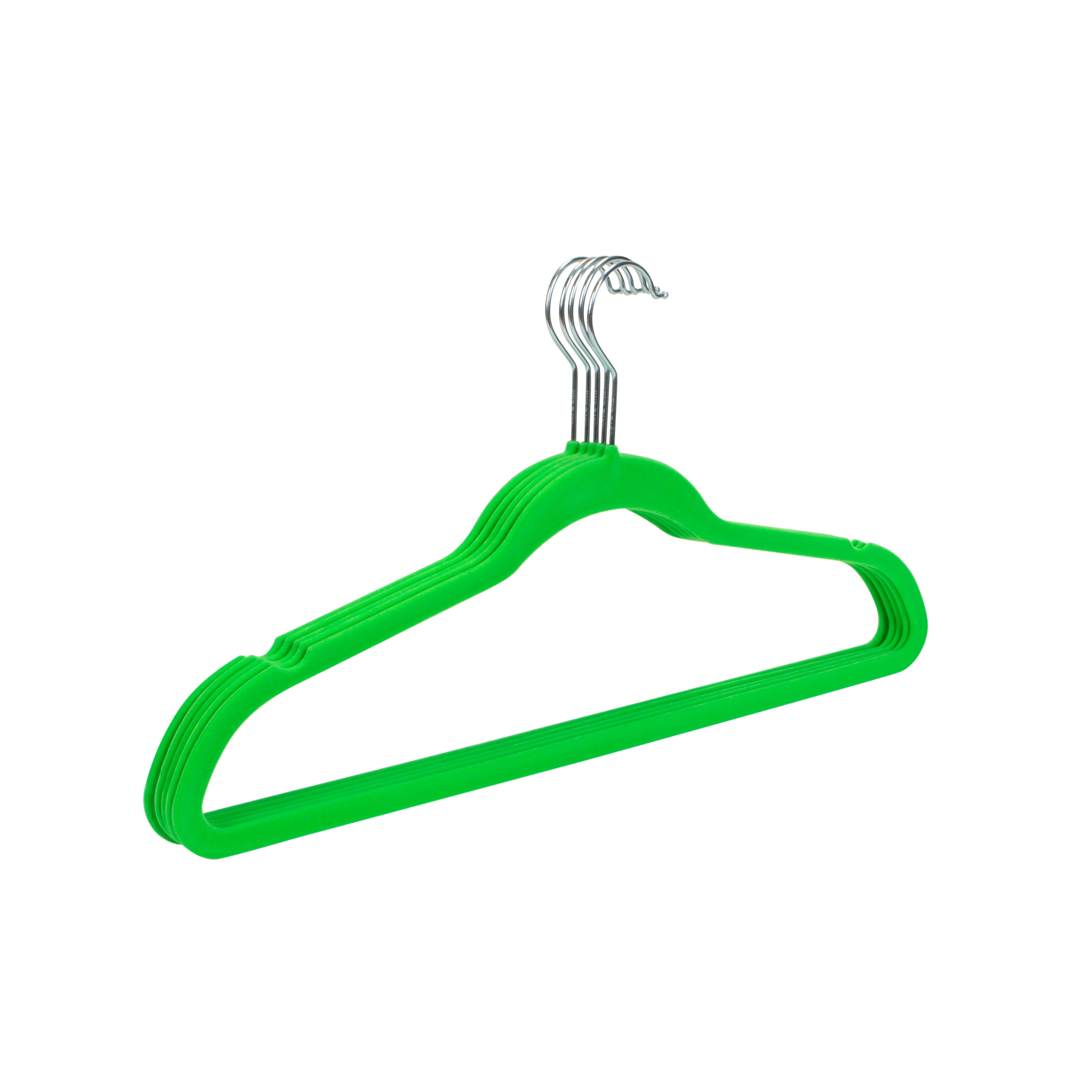 Simplify Plastic Non-slip Grip Clothing Hanger (Neon) in the Hangers  department at