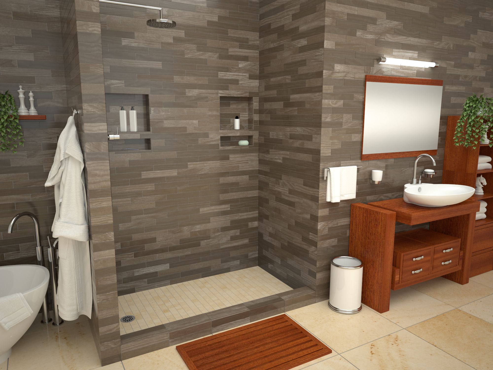 Tile Redi 3260LSPVC-13-2-4 Shower-Floors - View #8