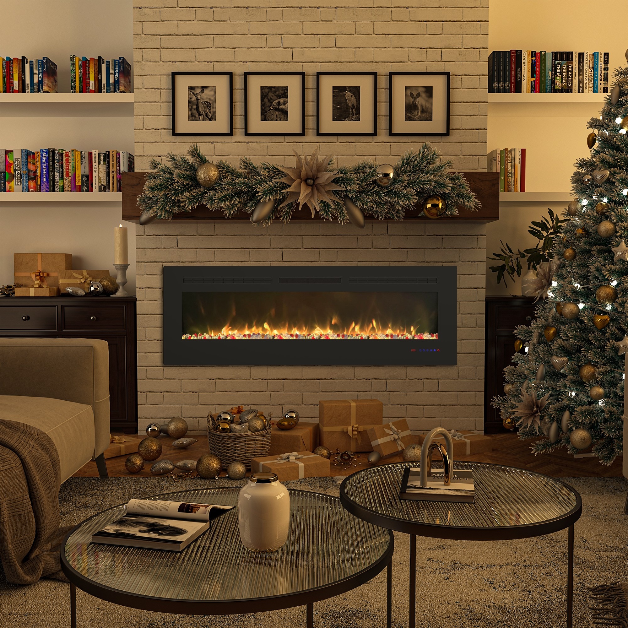Dimakai DK-EF60R Electric-Fireplaces - View #5