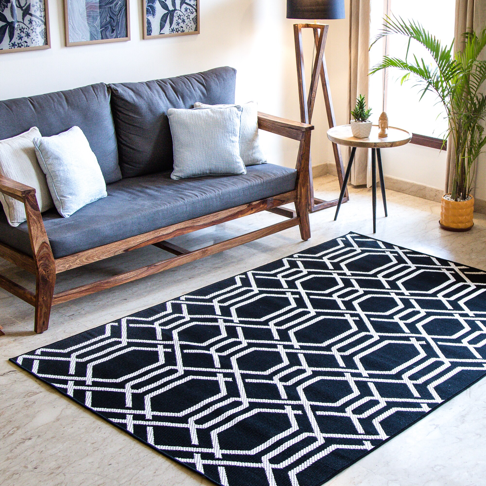 MH LONDON MH-RG-2026 BK rugs - View #7