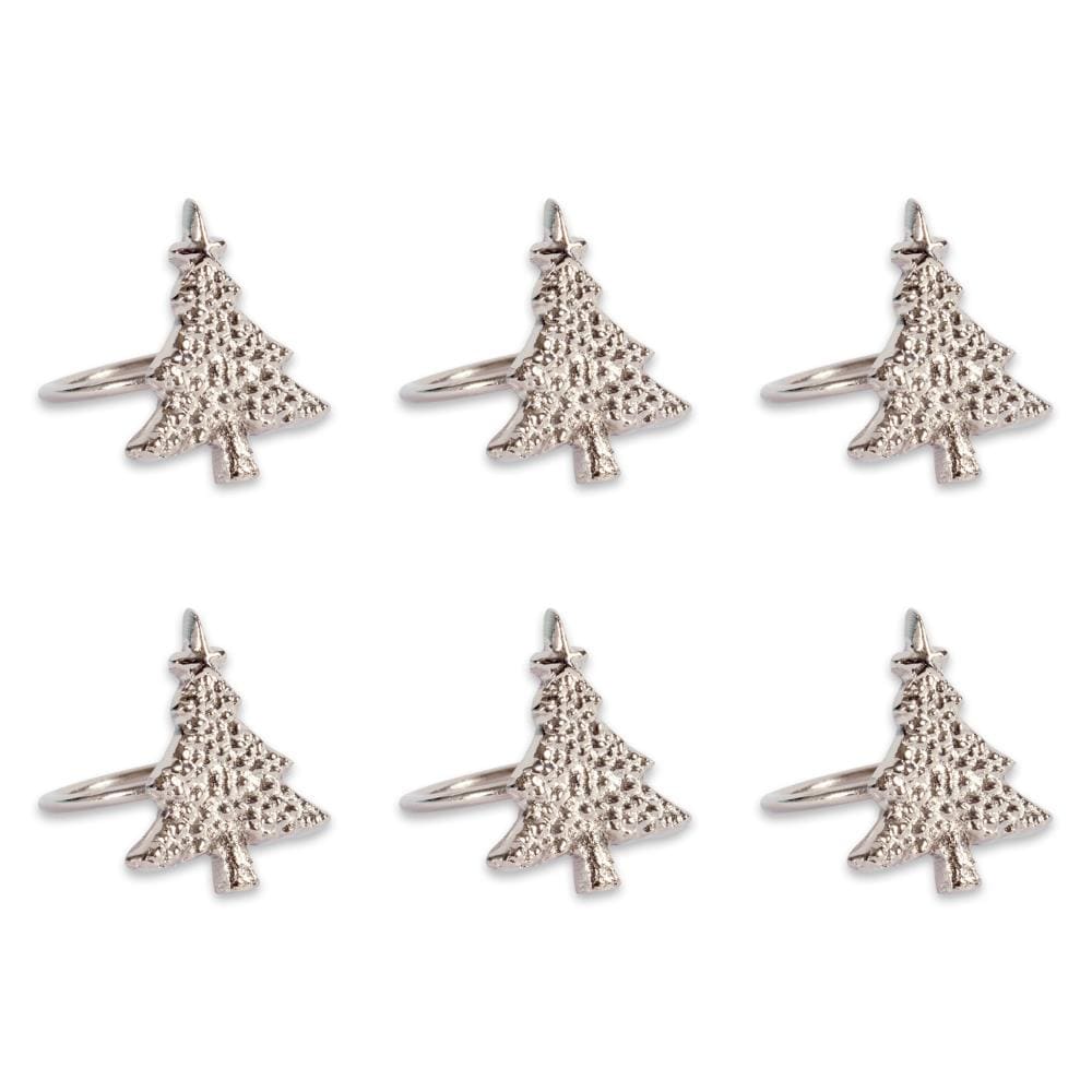 DII CAMZ37644 6 -Pack Square Napkin ring(s)