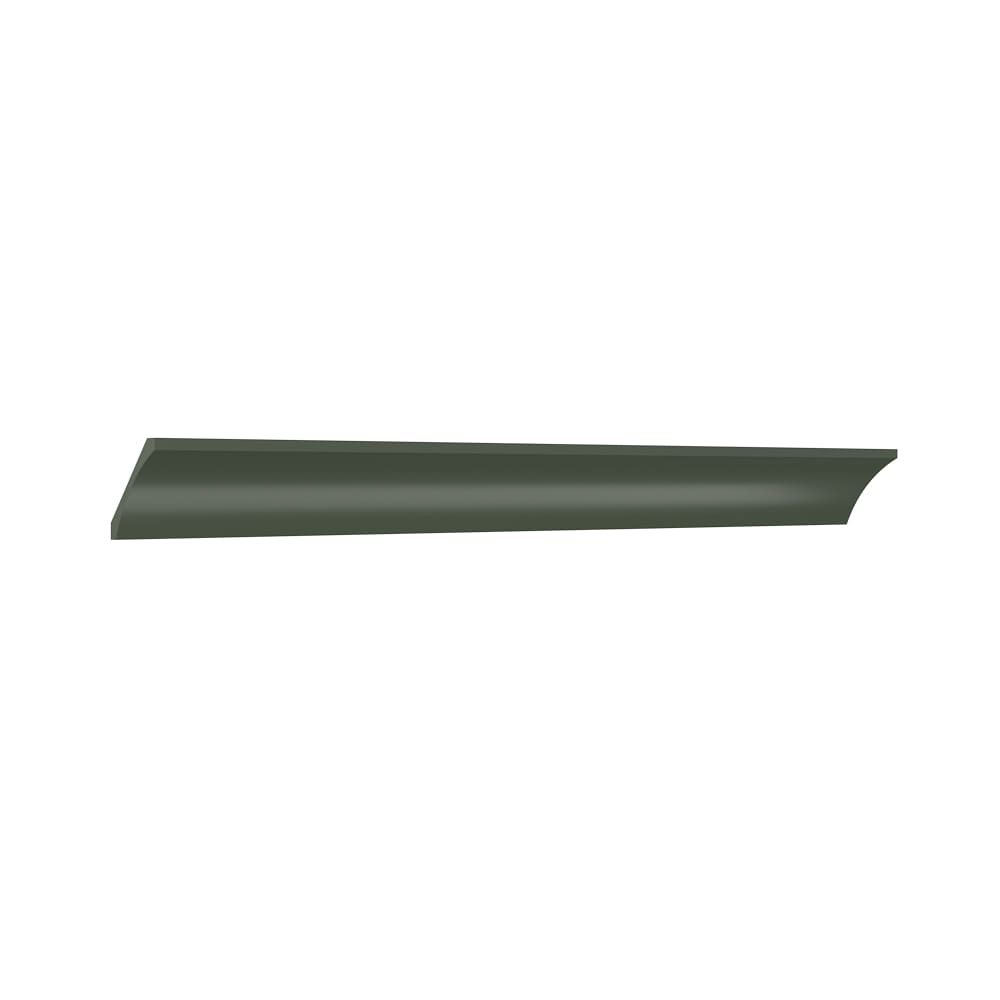 allen + roth 58619GW Galway Cabinet Crown Moulding 94-in W x 3.6875-in H x 3.6875-in D Sage Painted (Cove Crown Molding)