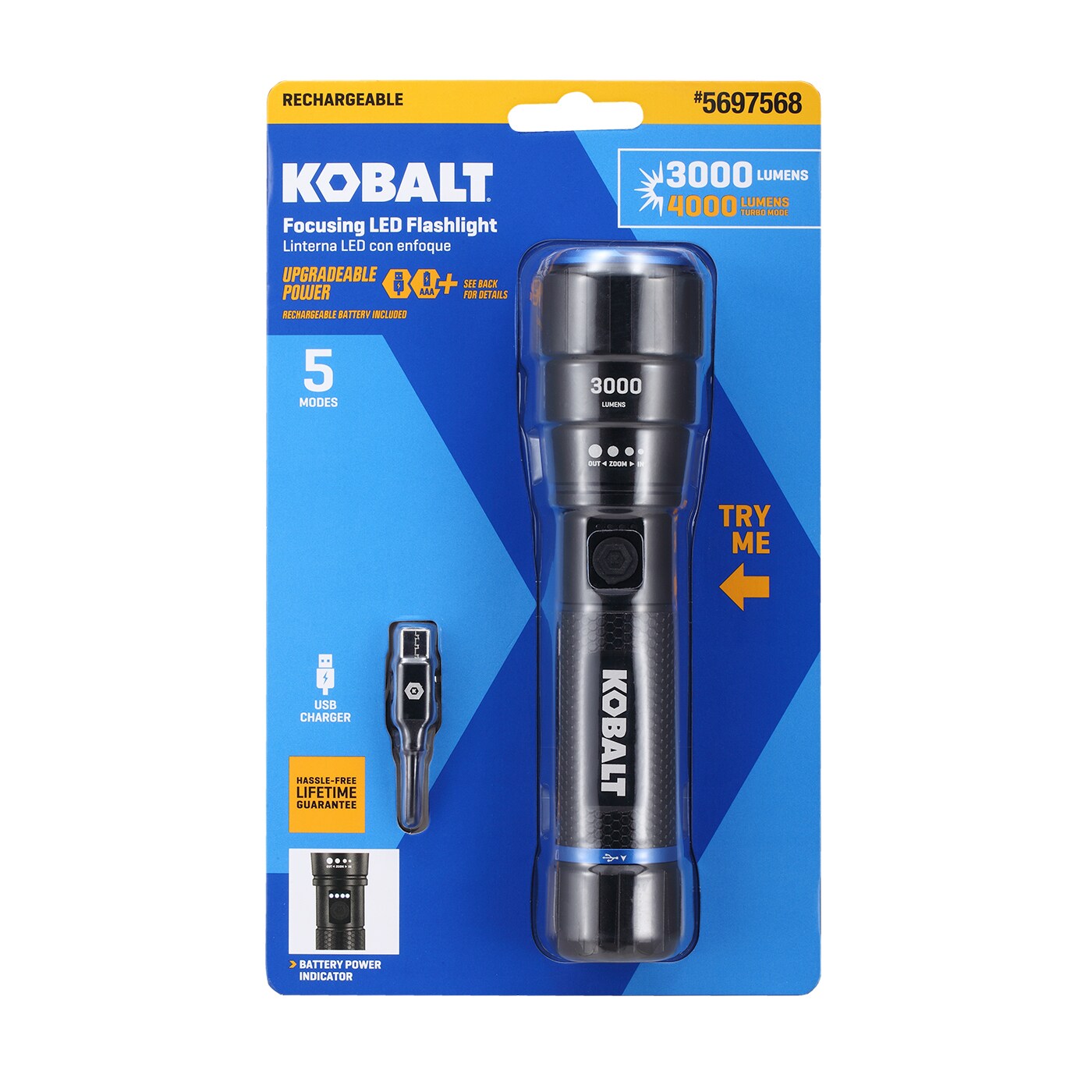 Kobalt KF3000PP flashlights - View #12