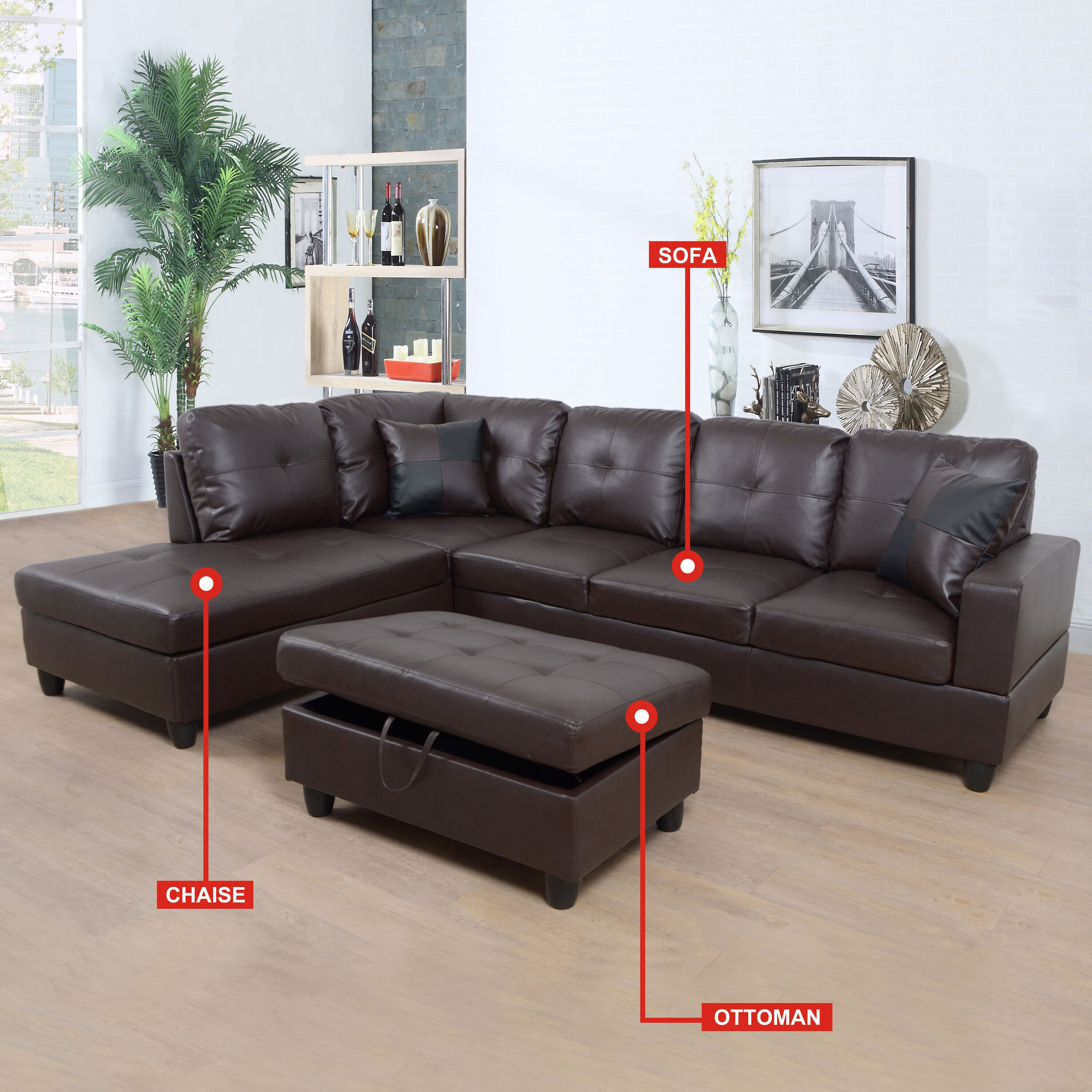 Siavonce XHF093A Sofas-Loveseats - View #5