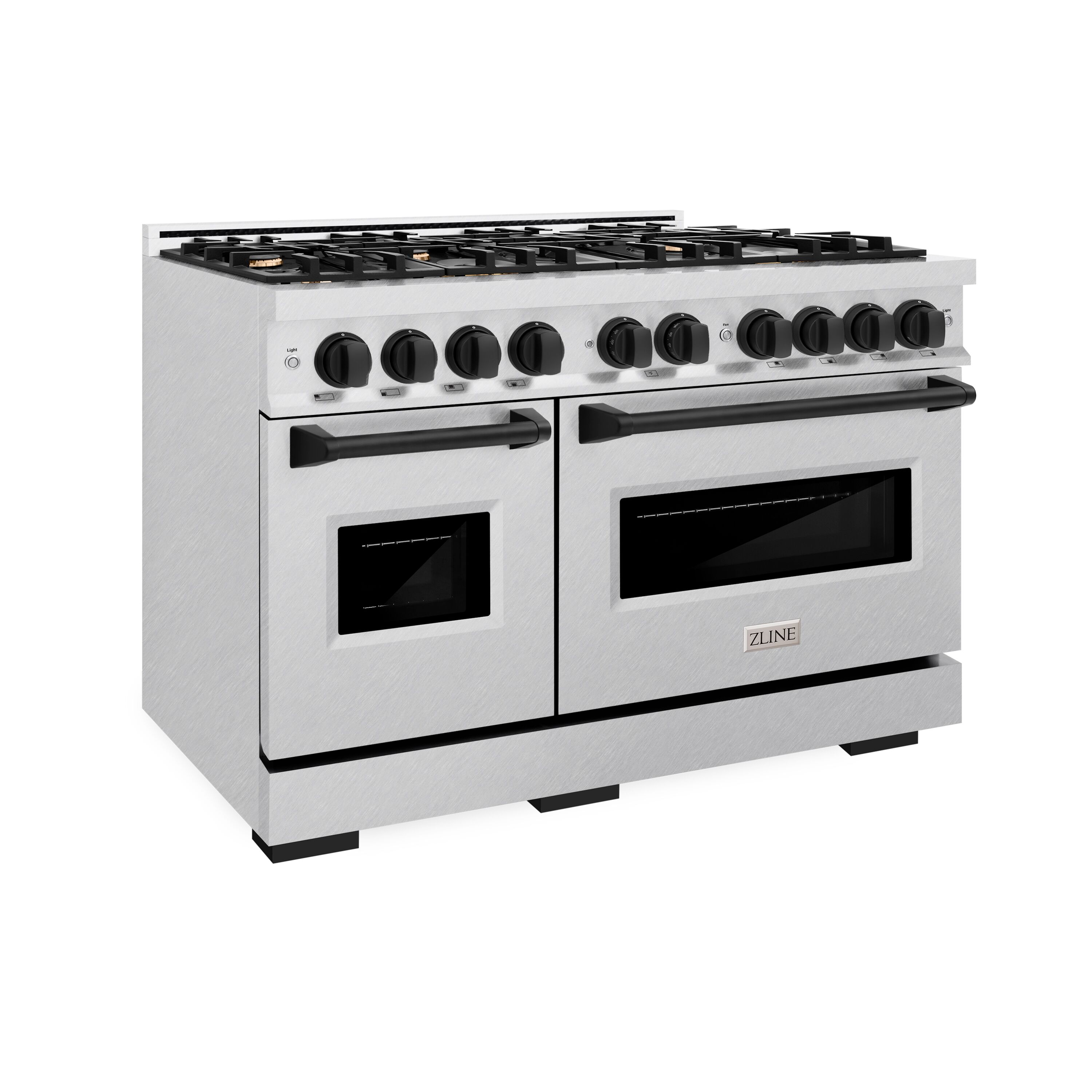 ZLINE KITCHEN & BATH CDRSZ-48-MB Double-Dual-Fuel-Ranges - View #2