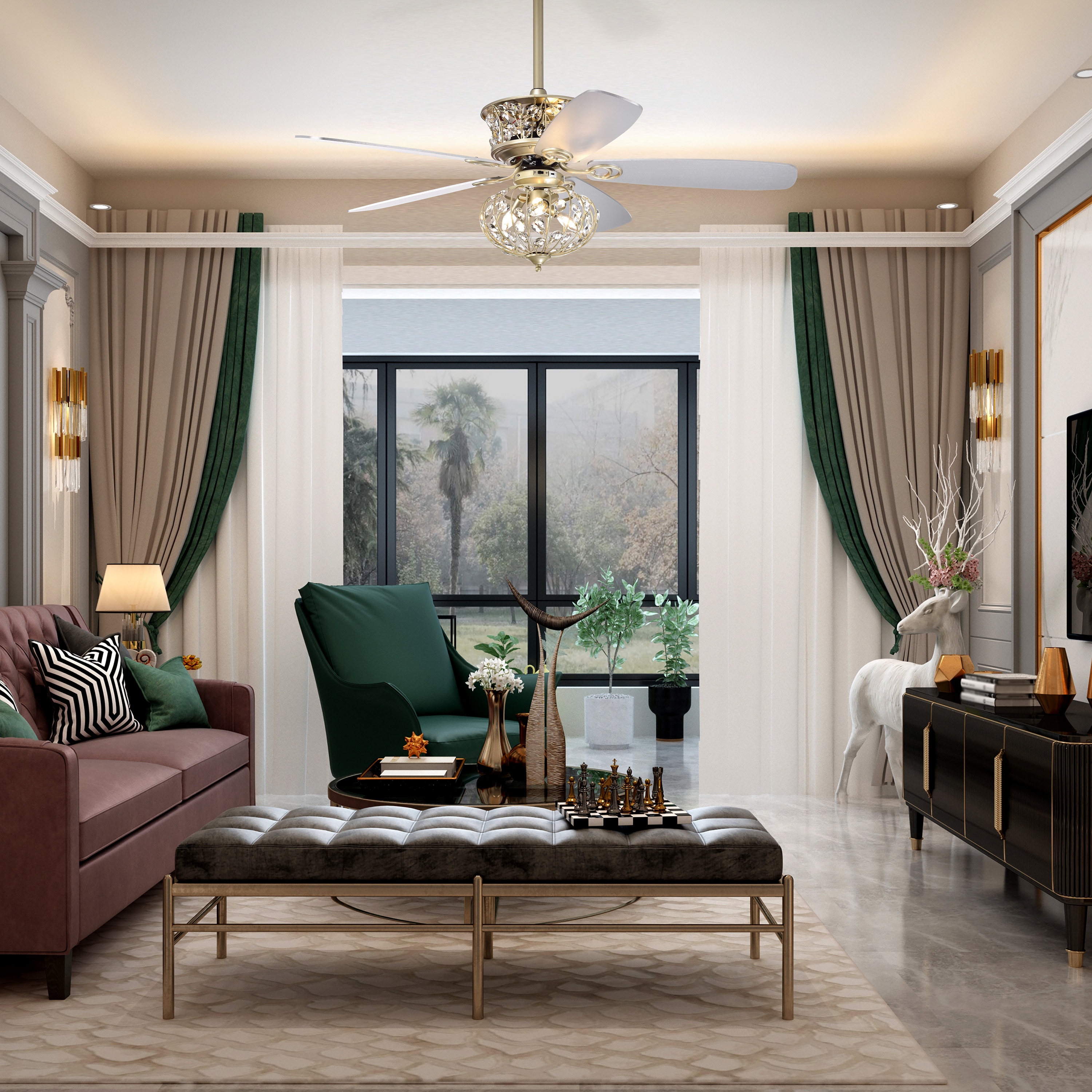 Edvivi FFJ785SV Ceiling-Fans - View #8