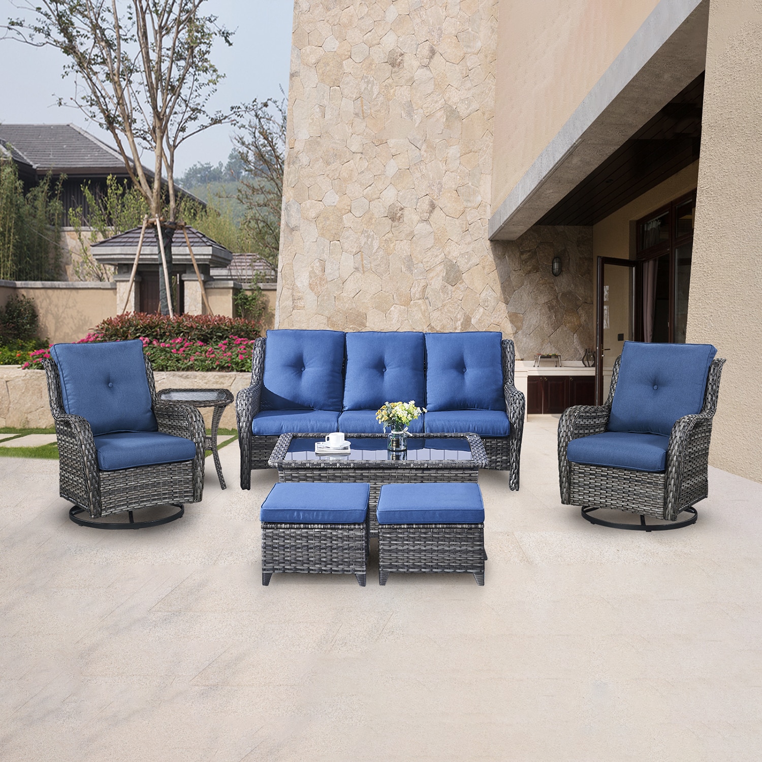 Rilyson FS015019026024016-1 Patio-Conversation-Sets - View #2