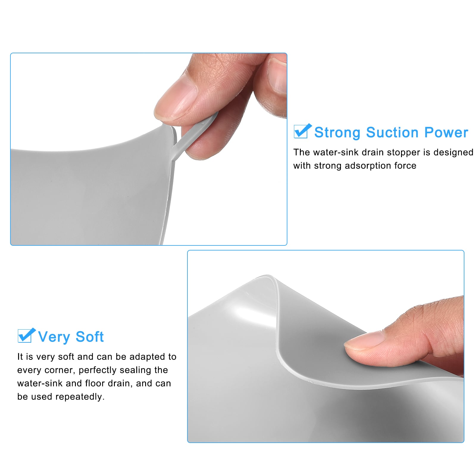Unique Bargains S25120302UX0617 Tub-Drain-Accessories - View #3