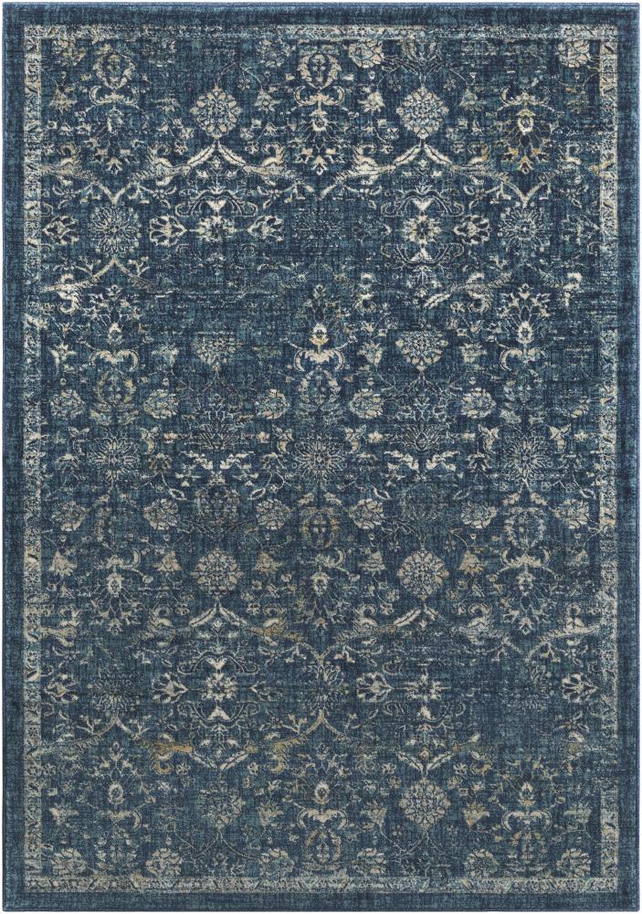 Surya THN1012-23 Tharunaya 2 X 3 (ft) Navy Distressed/Overdyed Vintage Area Rug