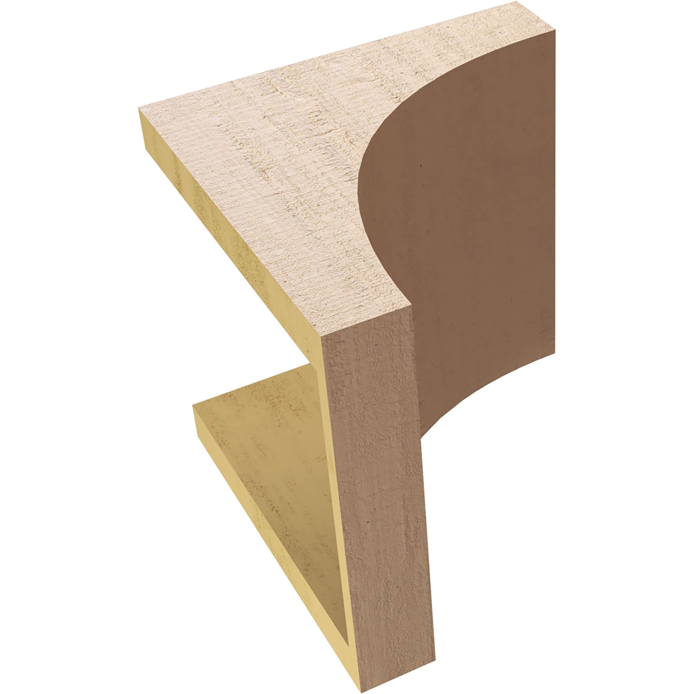 Ekena Millwork CORU09X09X09HUNRCPR corbels - View #6