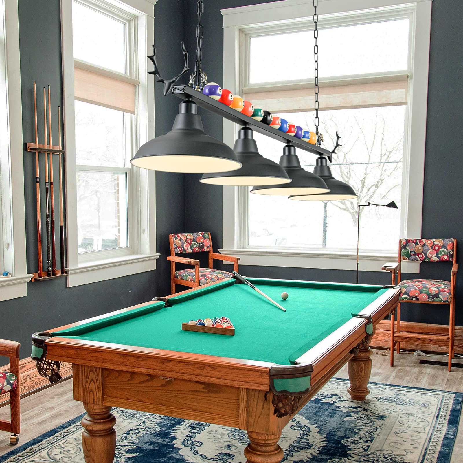 Vrbgify LVG0712V027 Pool-Table-Lighting - View #7