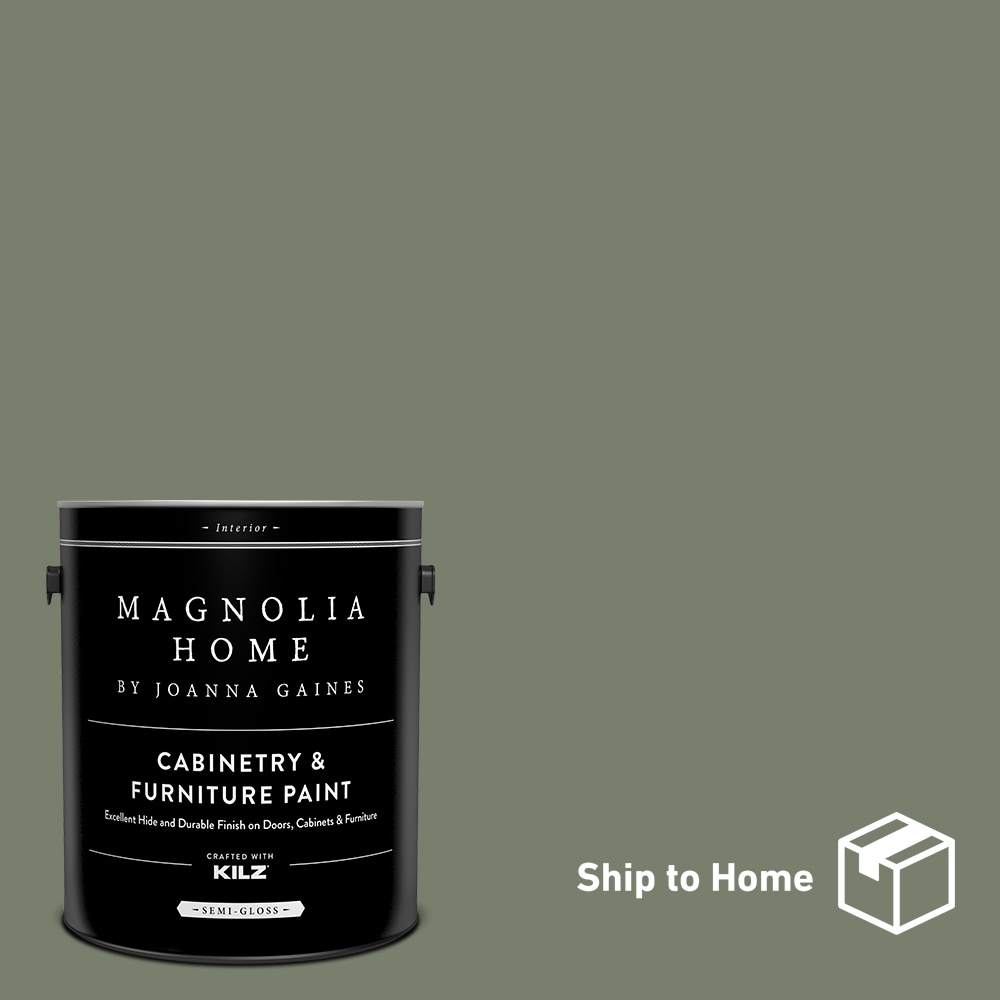 Magnolia Home 15298701  by Joanna Gaines Semi-gloss Bespoke Green Enamel ( 1-gallon )