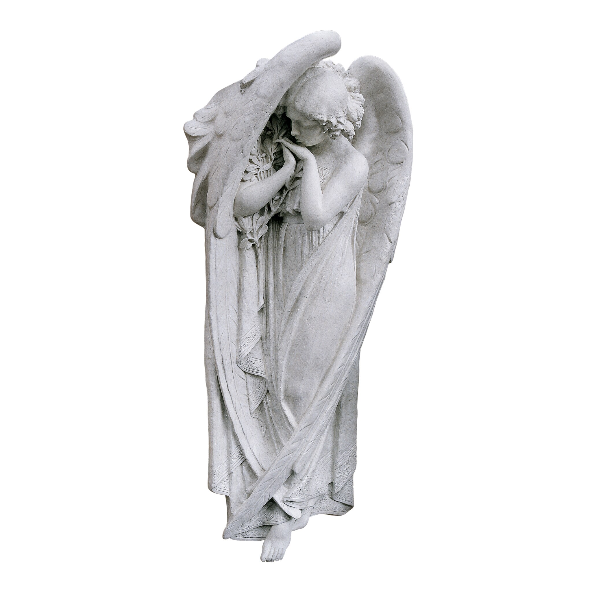 Design Toscano 58-in H x 24-in W Off-white Angels and Cherubs